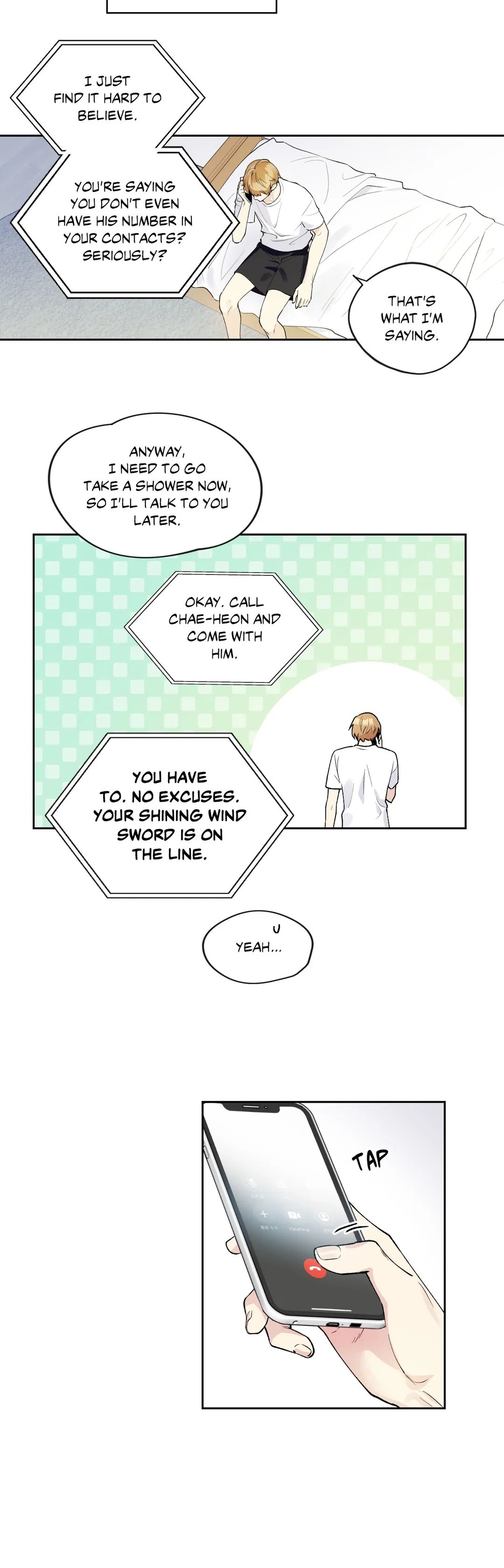 Love On Hold Chapter 3.1 page 6 - 