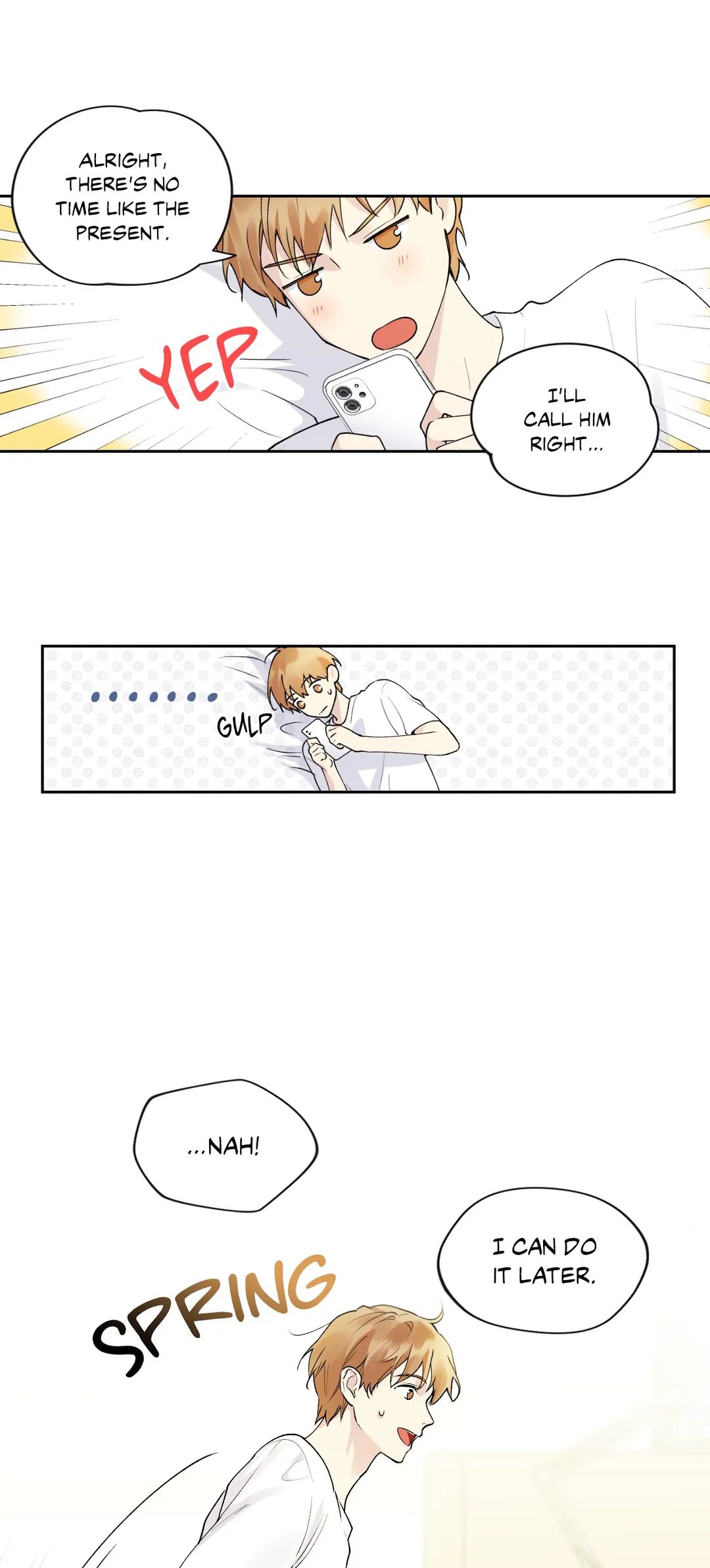 Love On Hold Chapter 3.1 page 8 - 
