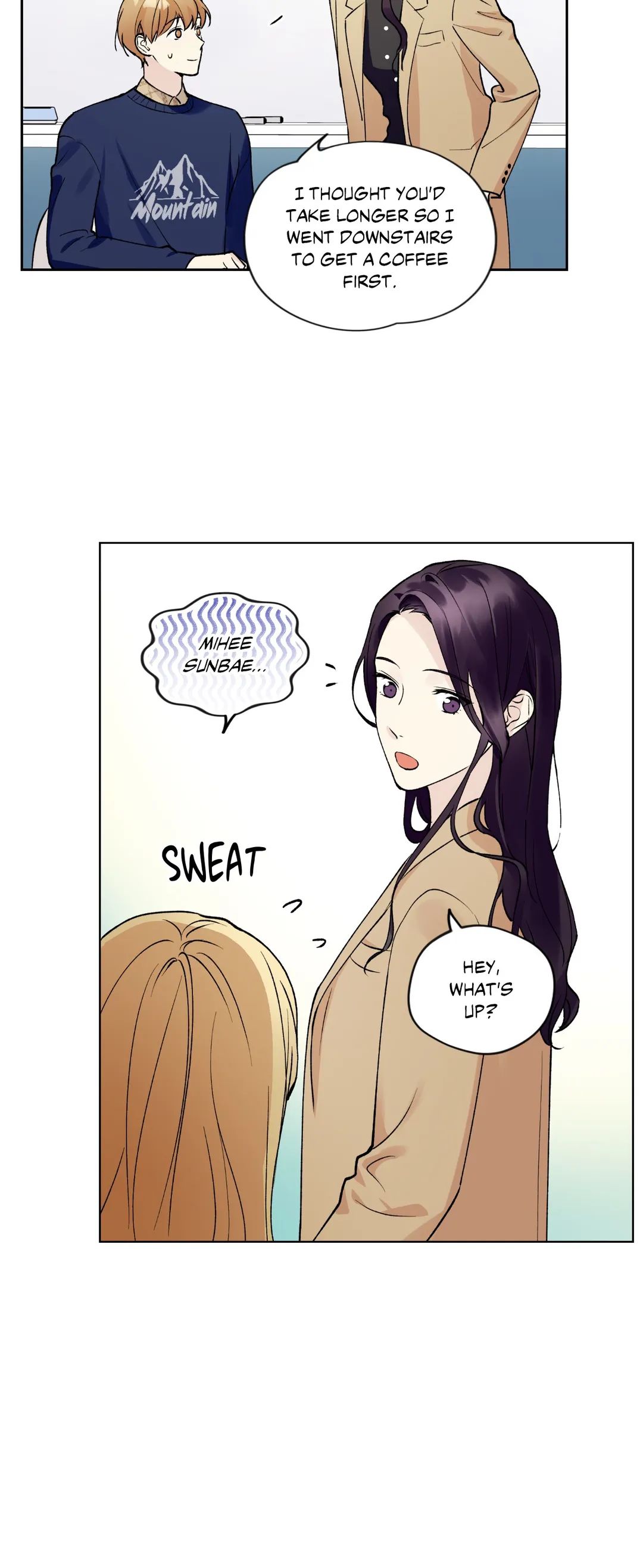 Love On Hold Chapter 8.1 page 12 - 