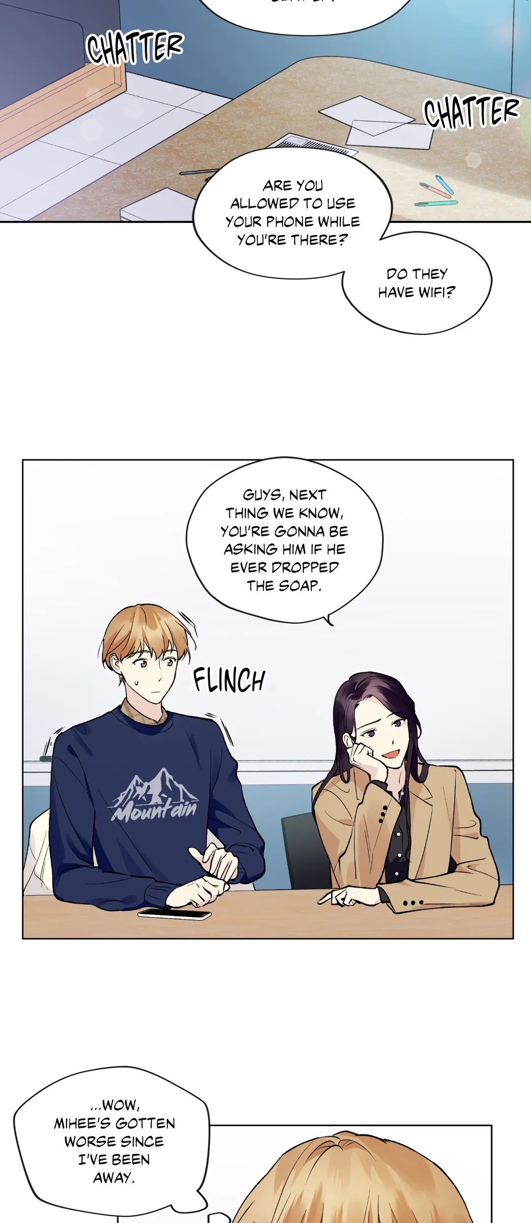 Love On Hold Chapter 8.1 page 17 - 