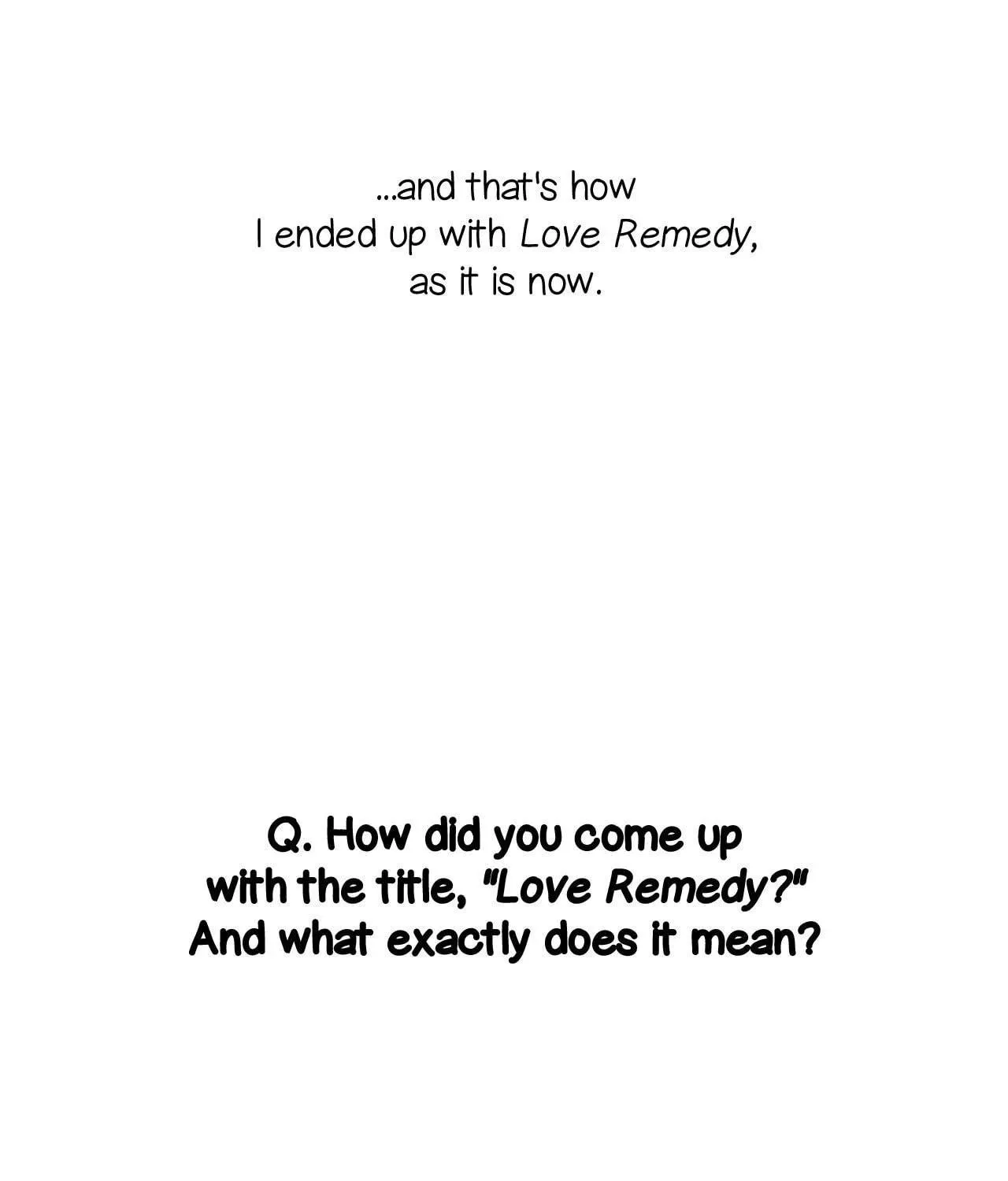 Love Remedy Chapter 35.5 page 19 - 
