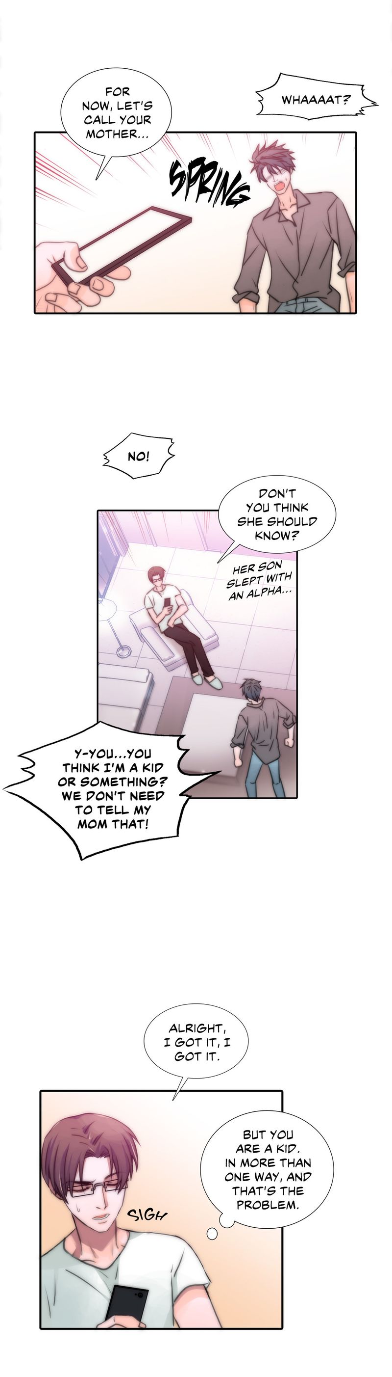Love Shuttle Chapter 8.1 page 4 - 
