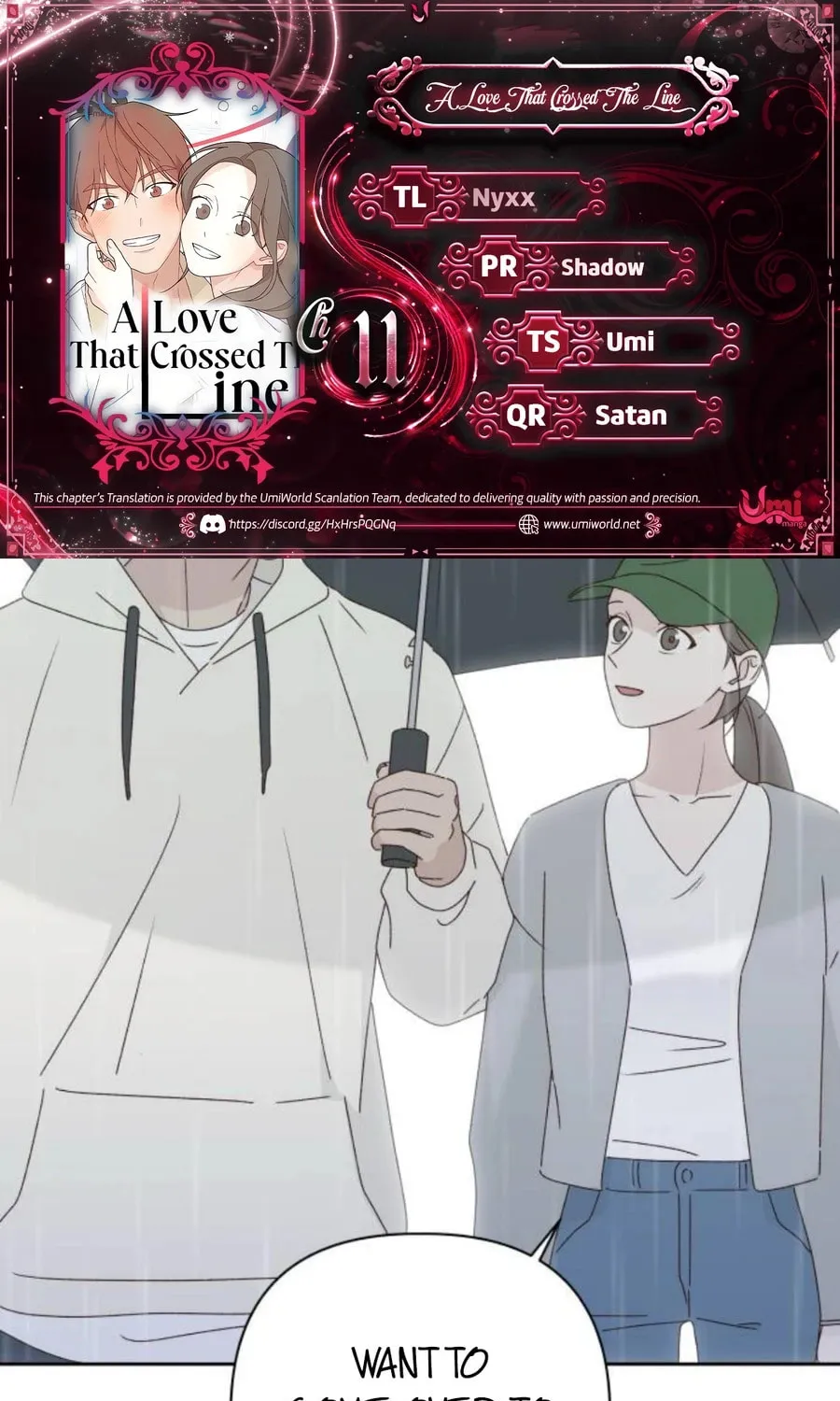 Love That Crosses the Line Chapter 11 page 1 - 