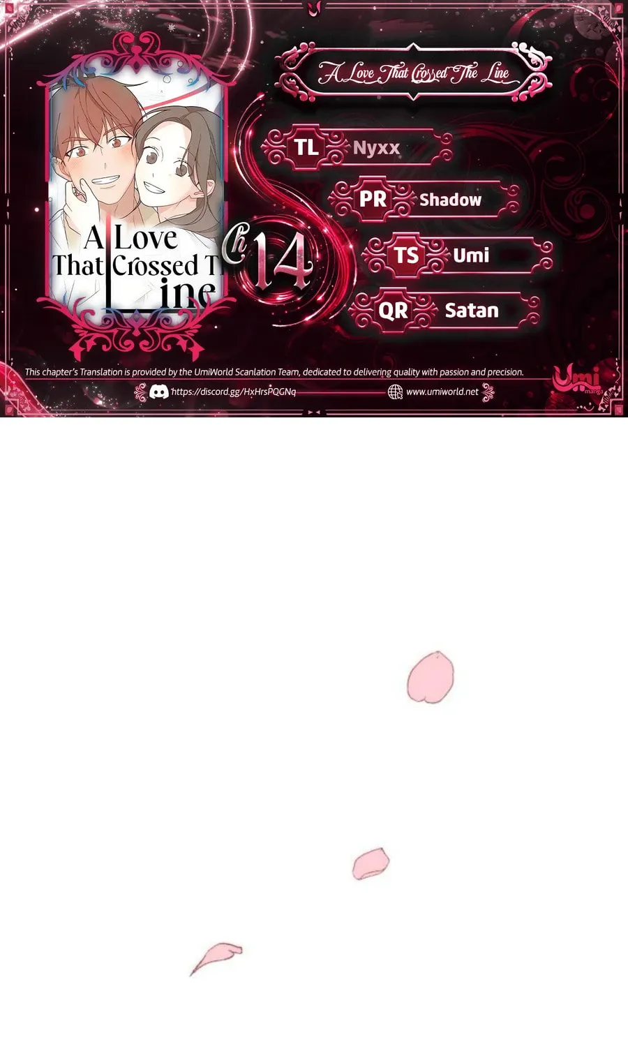 Love That Crosses the Line Chapter 14 page 1 - 