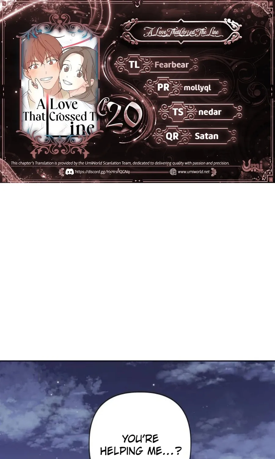 Love That Crosses the Line Chapter 20 page 1 - 