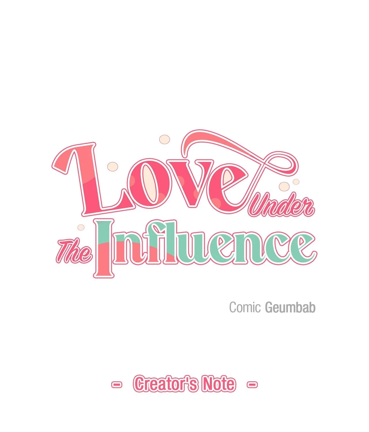 Love Under the Influence Chapter 26 page 1 - 