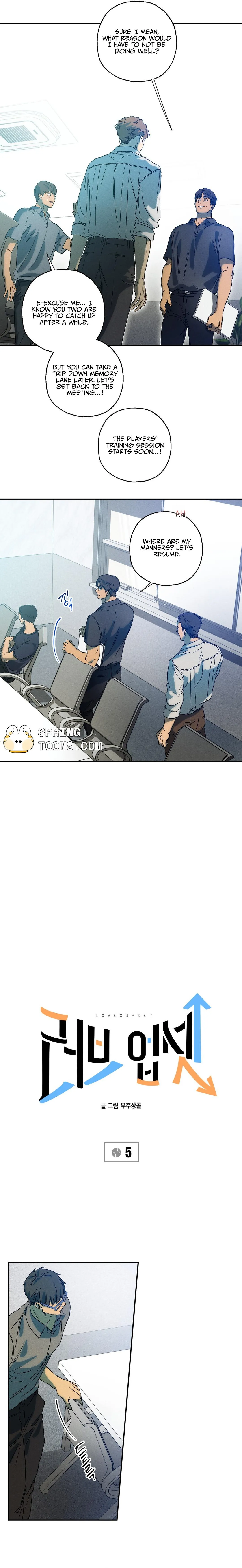 Love Upset Chapter 5 page 9 - 