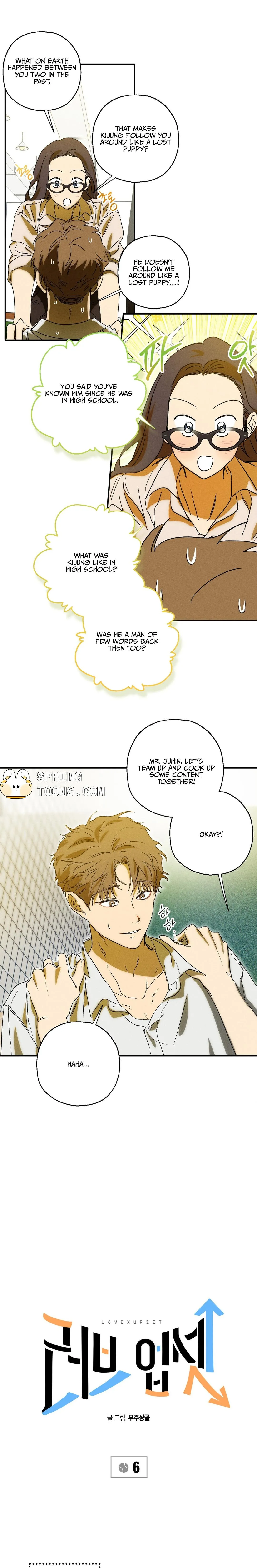 Love Upset Chapter 6 page 2 - 