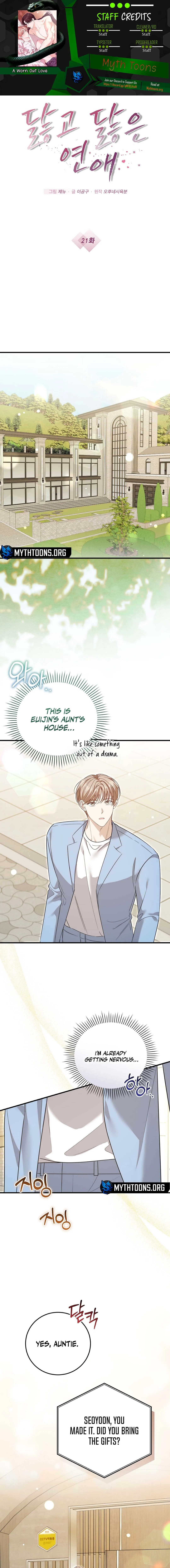 Lovesick and Tired Chapter 21 page 1 - 