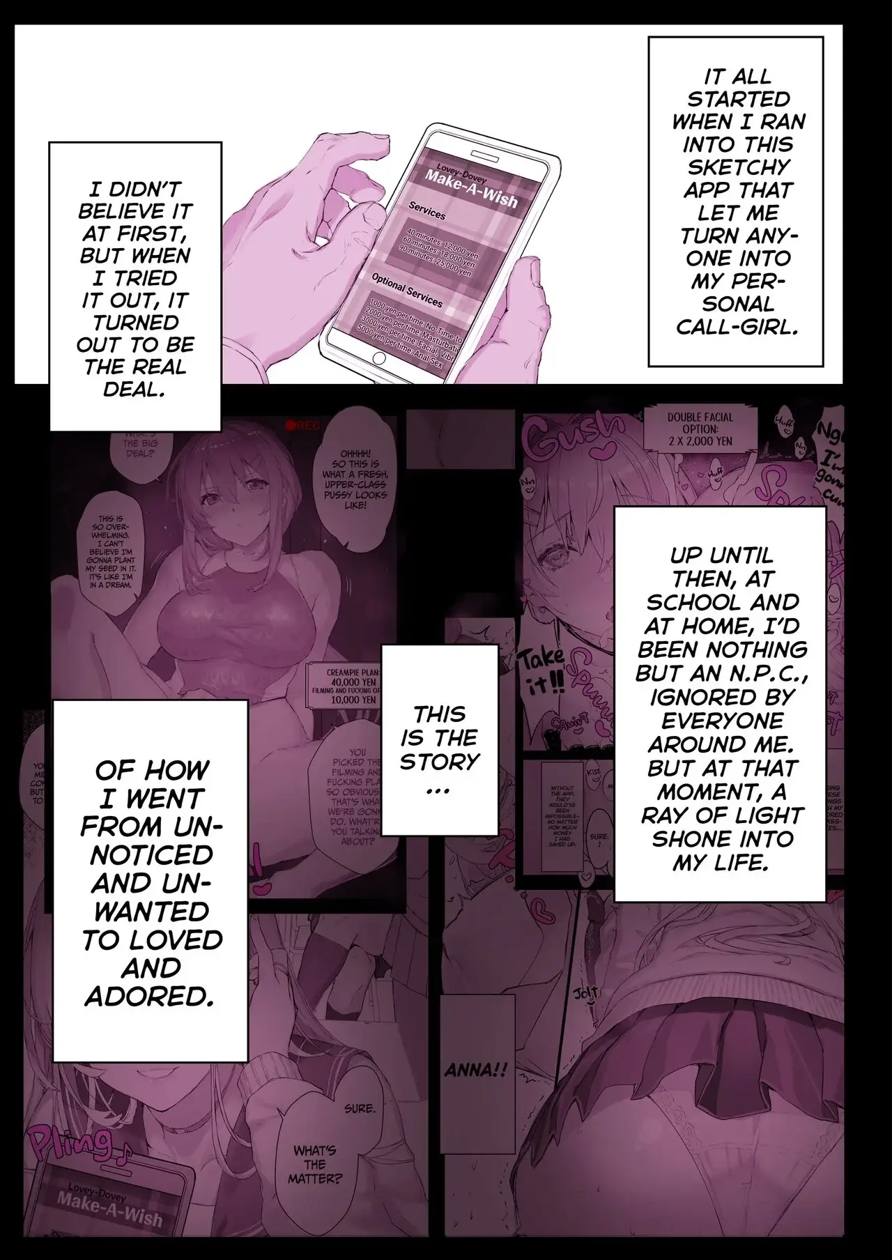 Lovey-Dovey Make-A-Wish Chapter 3 page 2 - 
