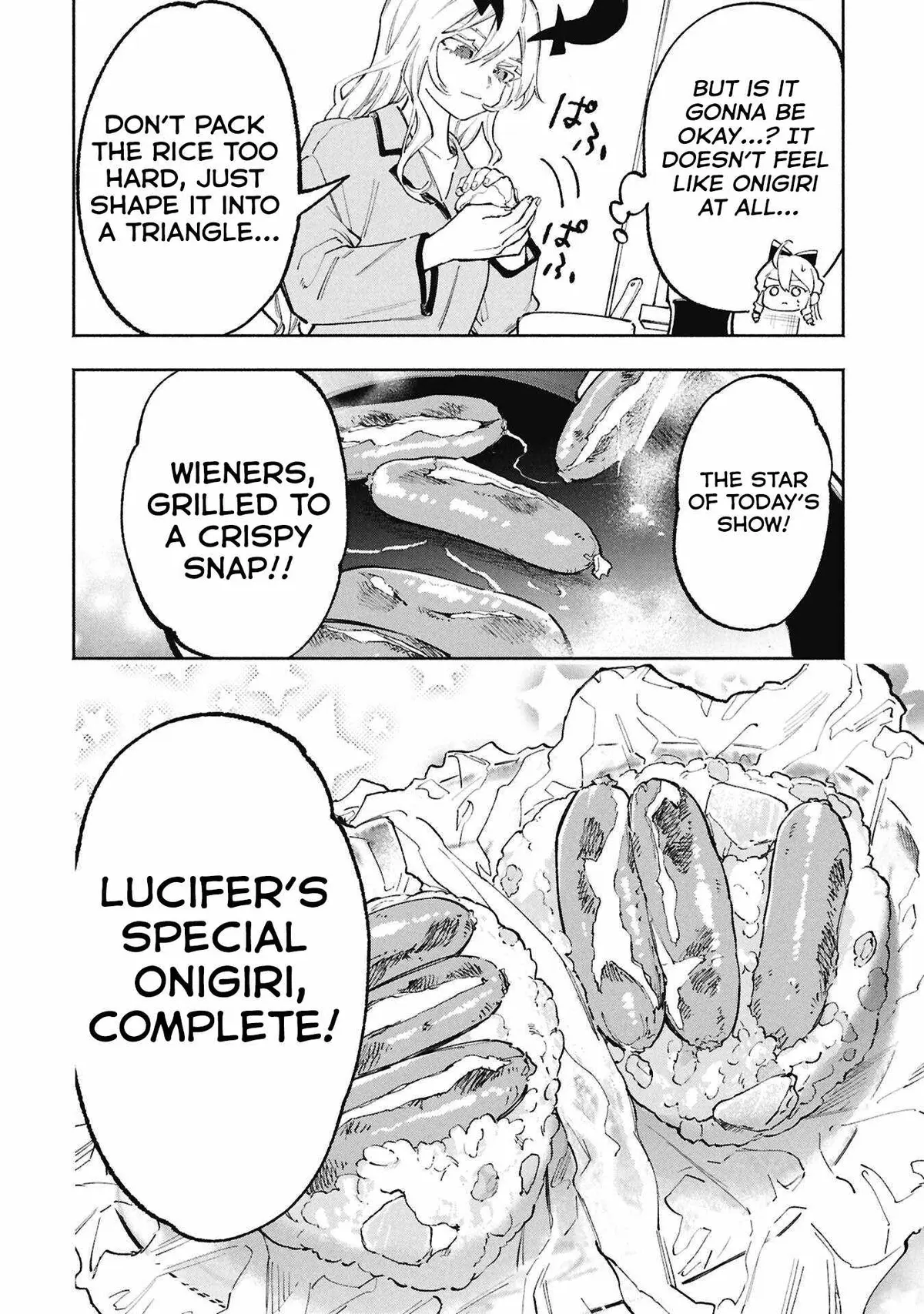 Lucifer-san no Daraku Gohan Chapter 3 page 14 - 