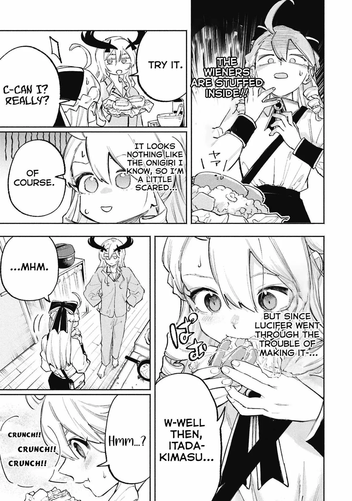Lucifer-san no Daraku Gohan Chapter 3 page 15 - 