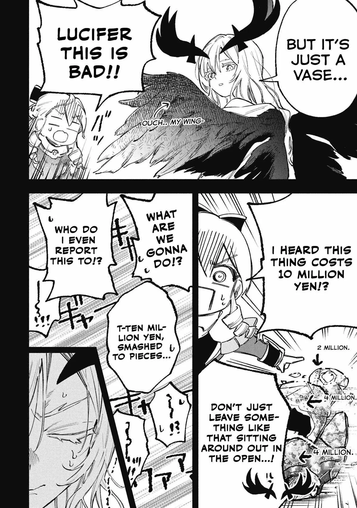 Lucifer-san no Daraku Gohan Chapter 3 page 6 - 