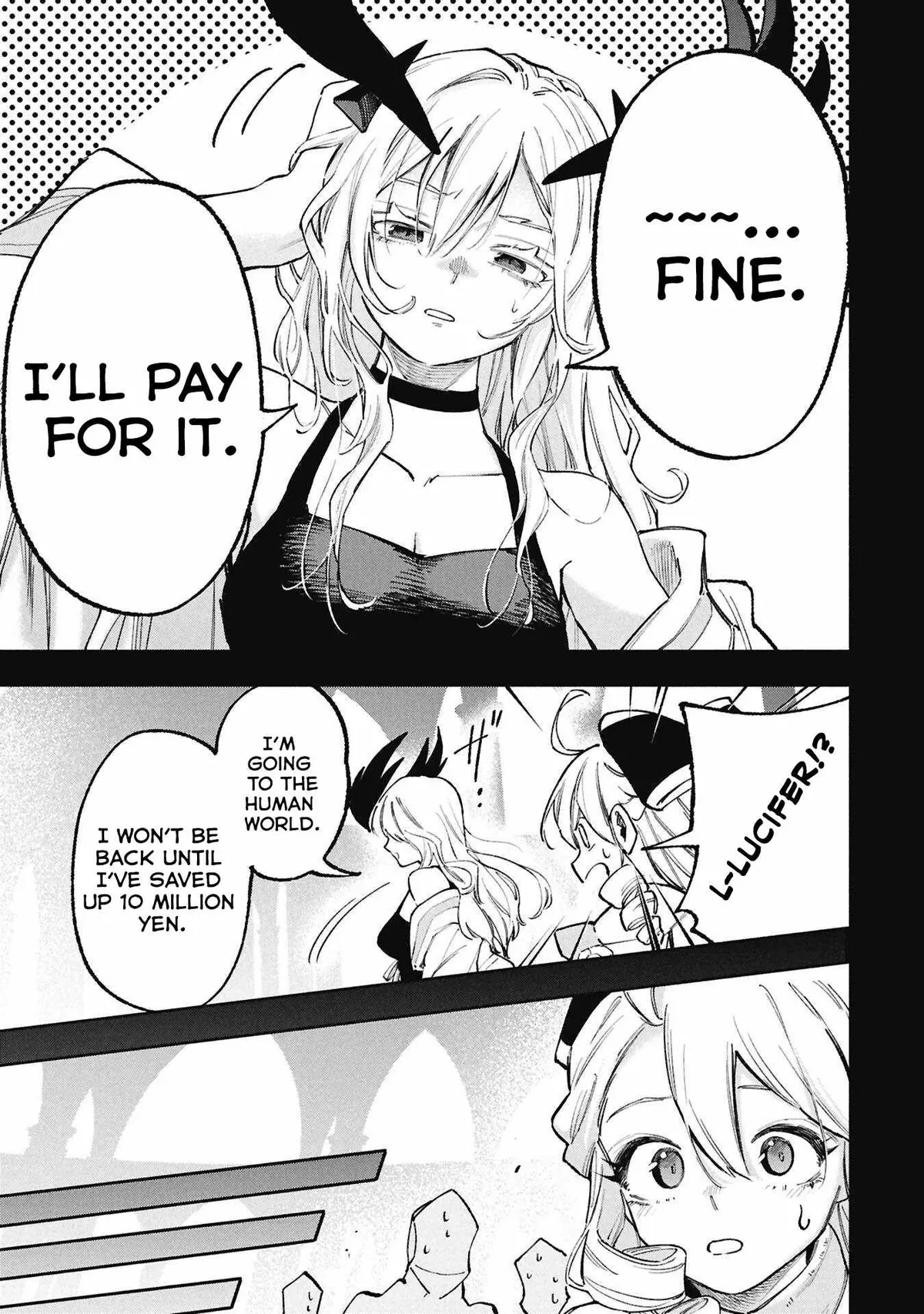 Lucifer-san no Daraku Gohan Chapter 3 page 7 - 