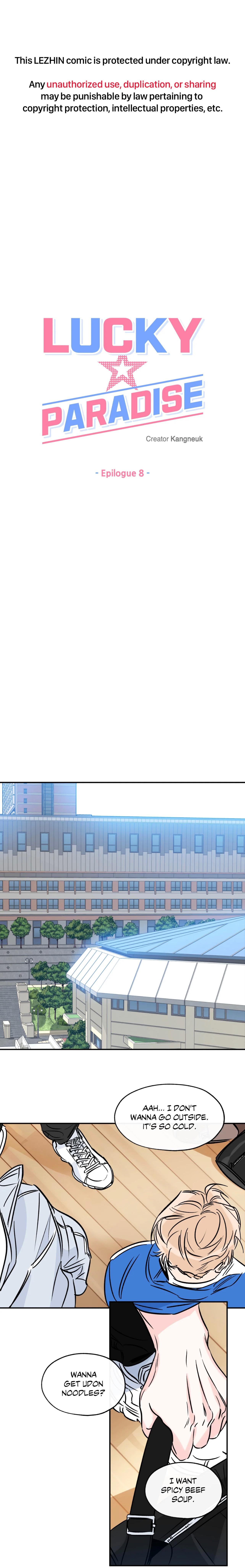 Lucky Paradise Chapter 85.7 page 2 - 