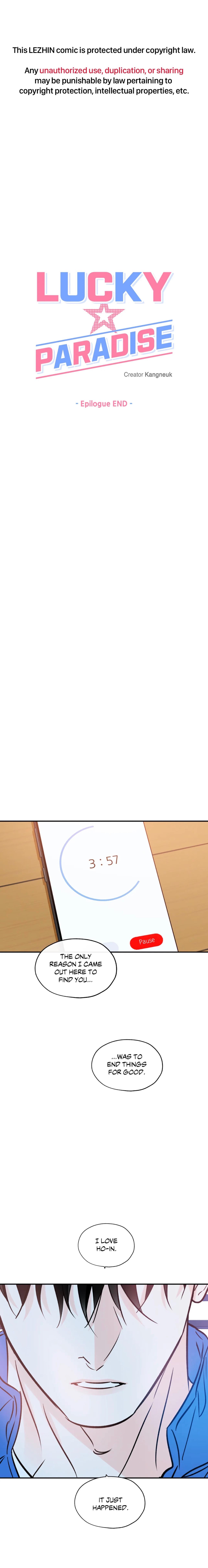 Lucky Paradise Chapter 85.8 page 2 - 