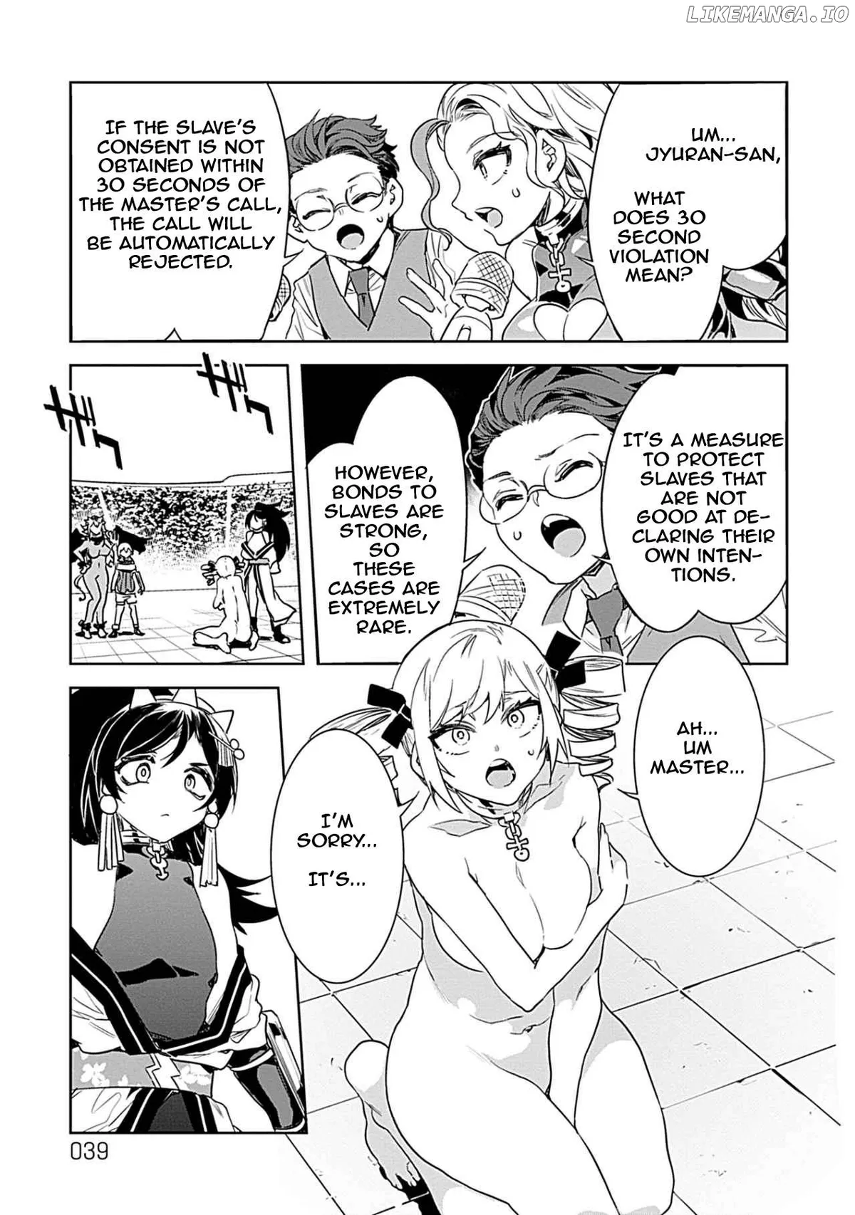 LUVSLAVE  Manga Chapter 16 page 8 - 