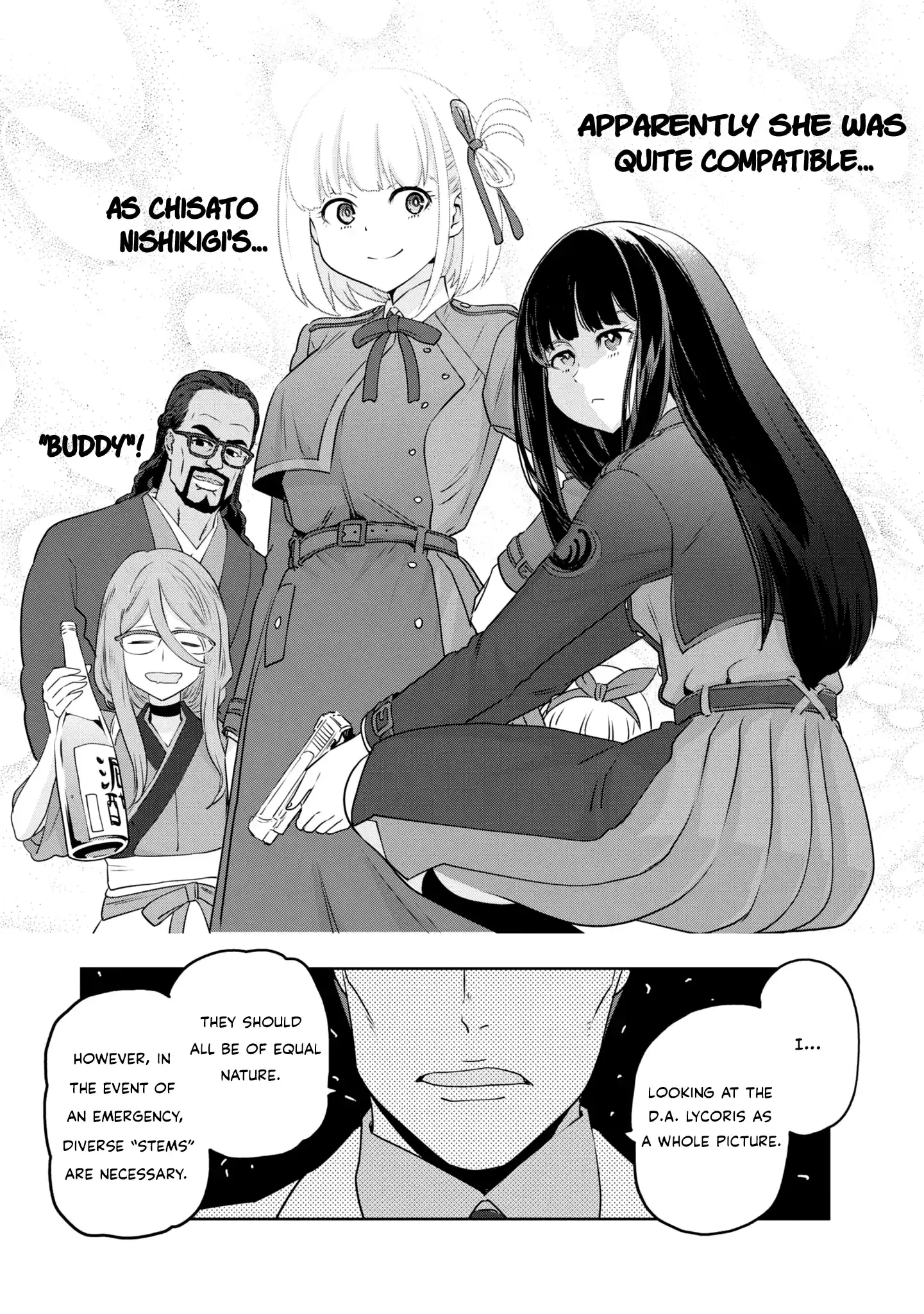 Lycoris Recoil Official Comic Anthology: React Chapter 1 page 13 - 