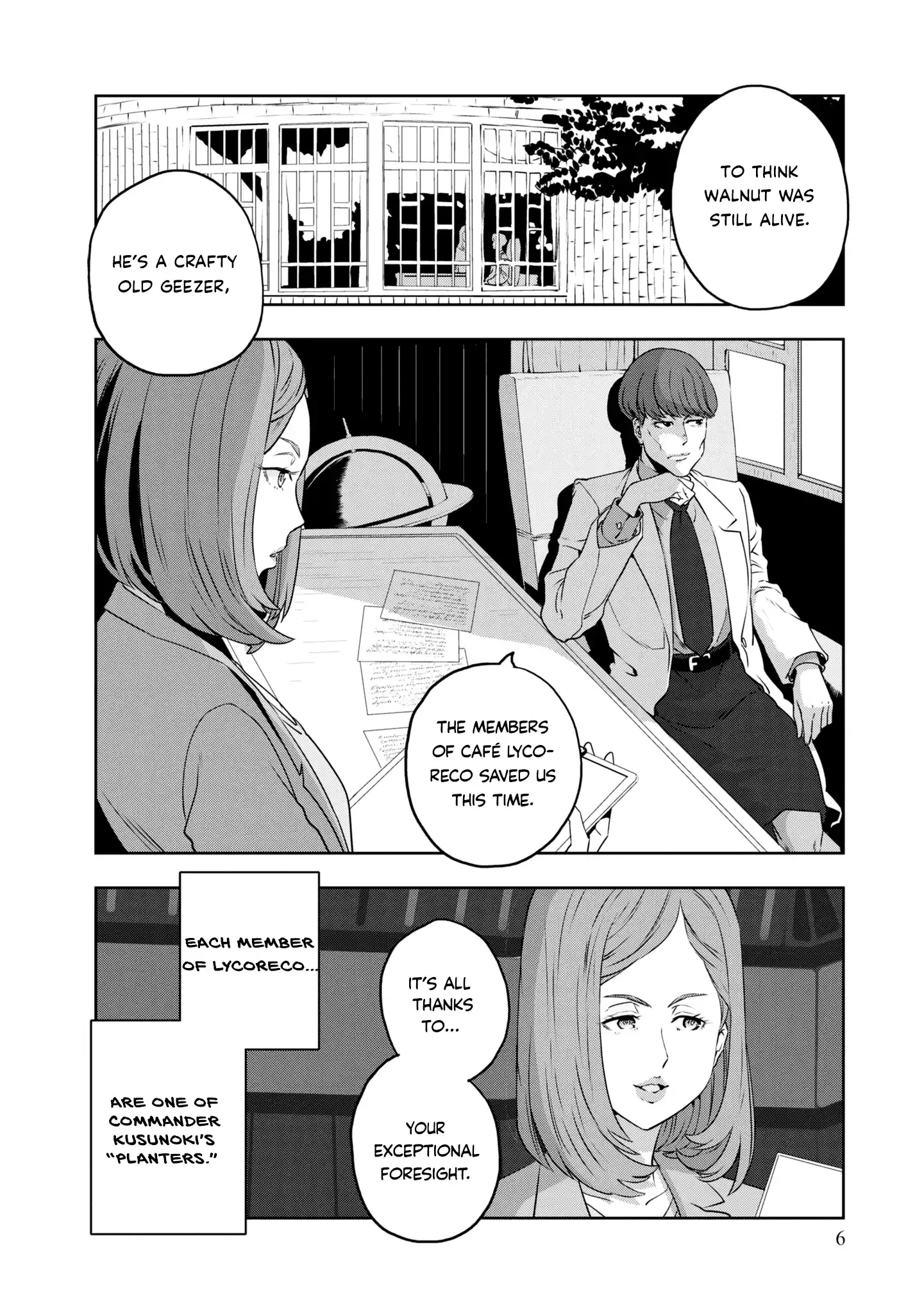 Lycoris Recoil Official Comic Anthology: React Chapter 1 page 8 - 