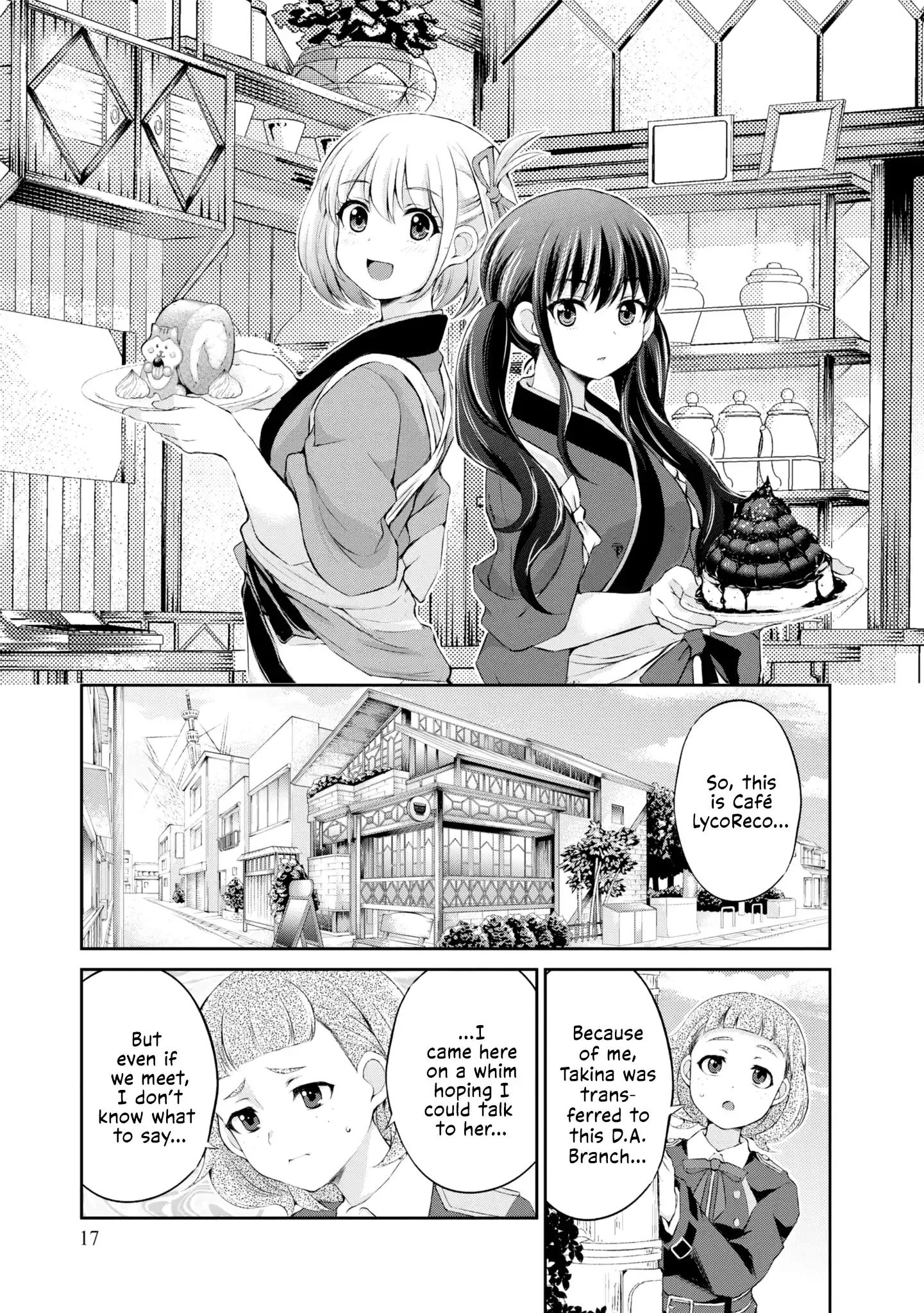 Lycoris Recoil Official Comic Anthology: React Chapter 2 page 3 - 