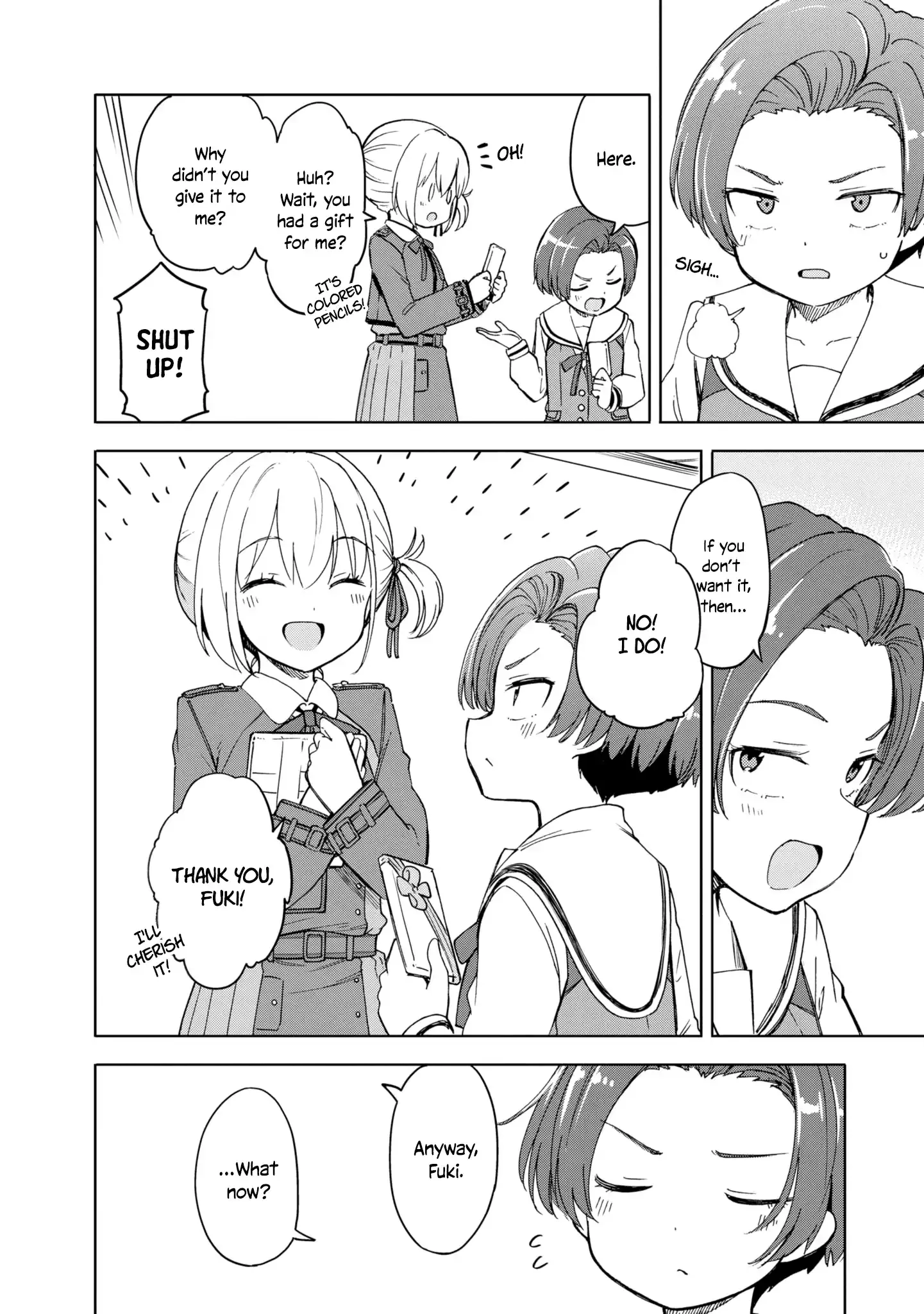 Lycoris Recoil Official Comic Anthology: React Chapter 5 page 6 - 
