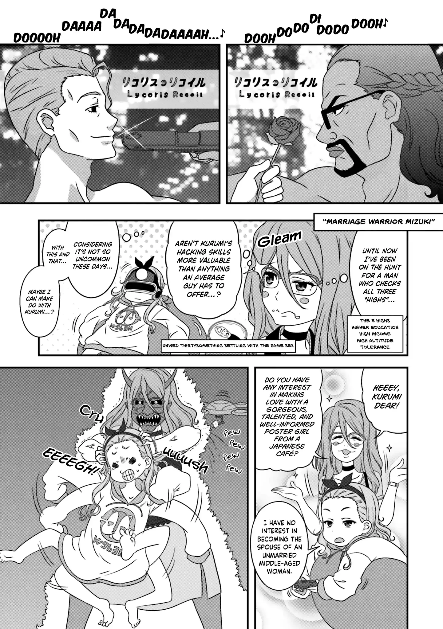 Lycoris Recoil Official Comic Anthology: React Chapter 6 page 6 - 