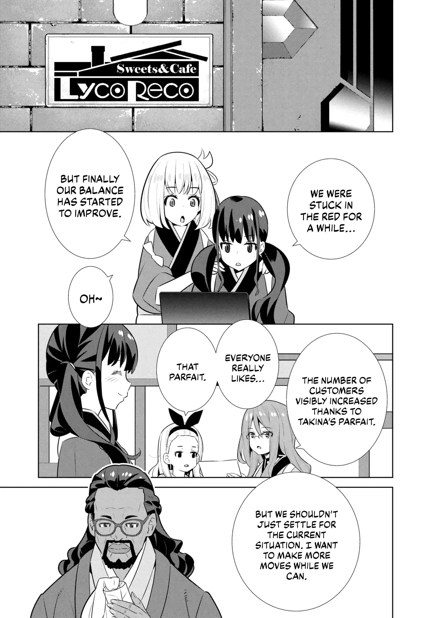 Lycoris Recoil Official Comic Anthology: React Chapter 7 page 3 - 