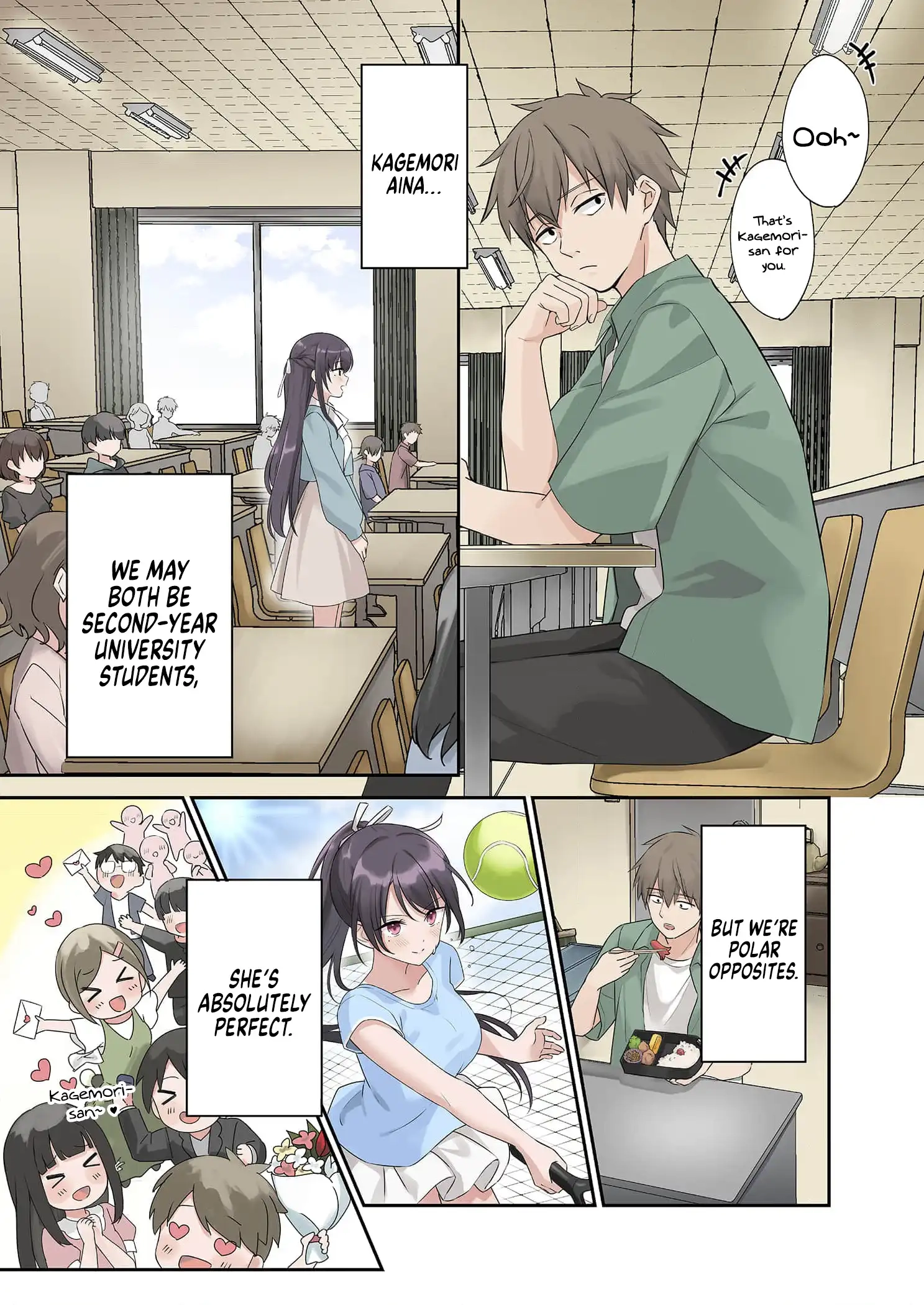 Lying Girlfriend Kagemori-san Chapter 1 page 6 - 