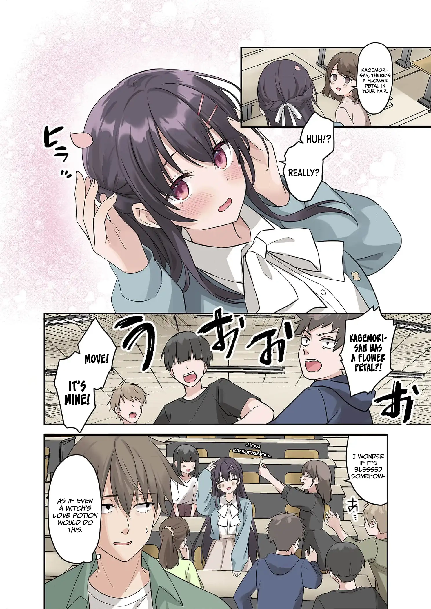 Lying Girlfriend Kagemori-san Chapter 1 page 7 - 