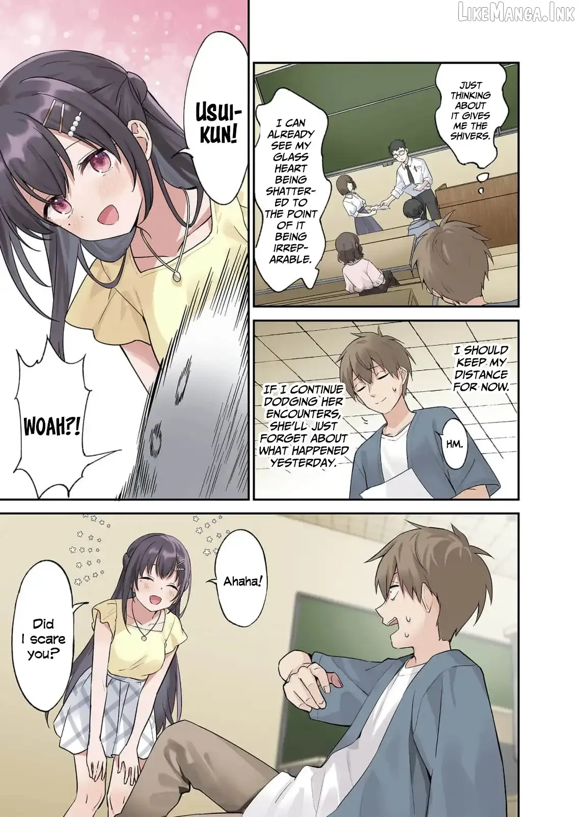 Lying Girlfriend Kagemori-san Chapter 2 page 12 - 