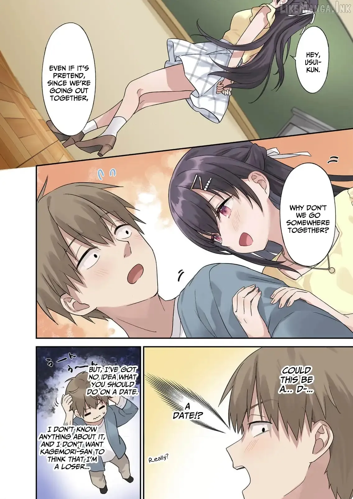 Lying Girlfriend Kagemori-san Chapter 2 page 25 - 