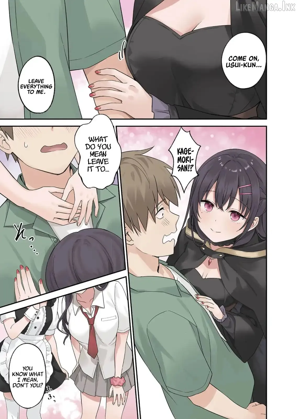 Lying Girlfriend Kagemori-san Chapter 2 page 4 - 