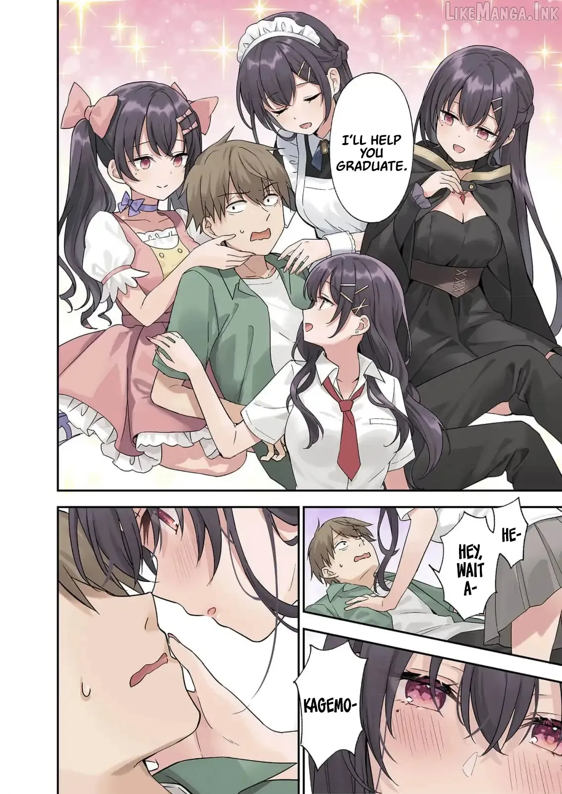 Lying Girlfriend Kagemori-san Chapter 2 page 5 - 