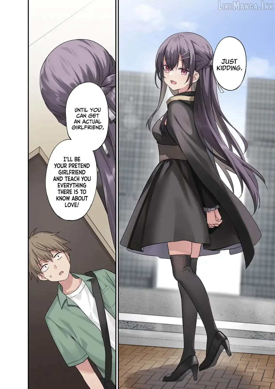 Lying Girlfriend Kagemori-san Chapter 2 page 7 - 
