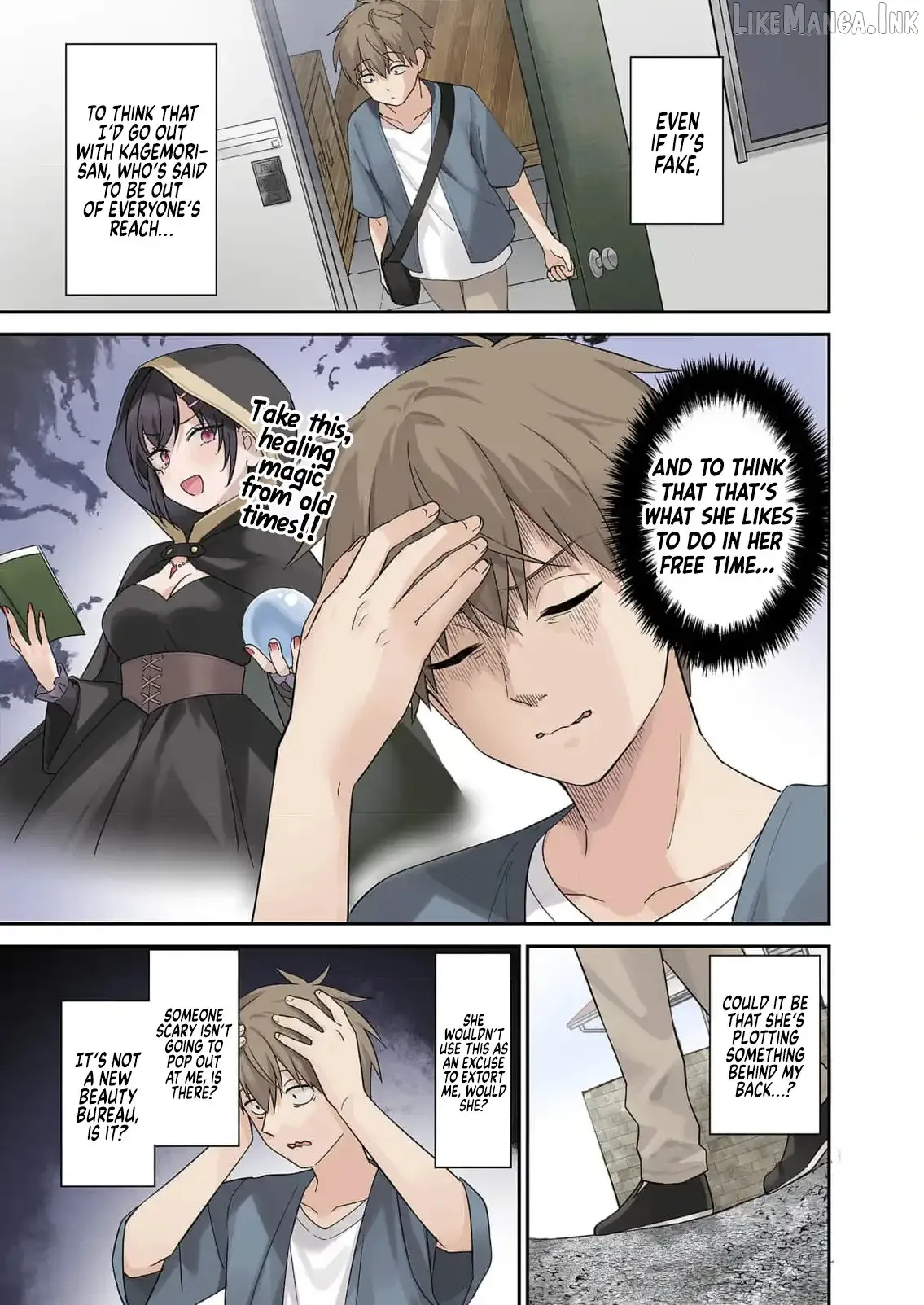 Lying Girlfriend Kagemori-san Chapter 2 page 8 - 
