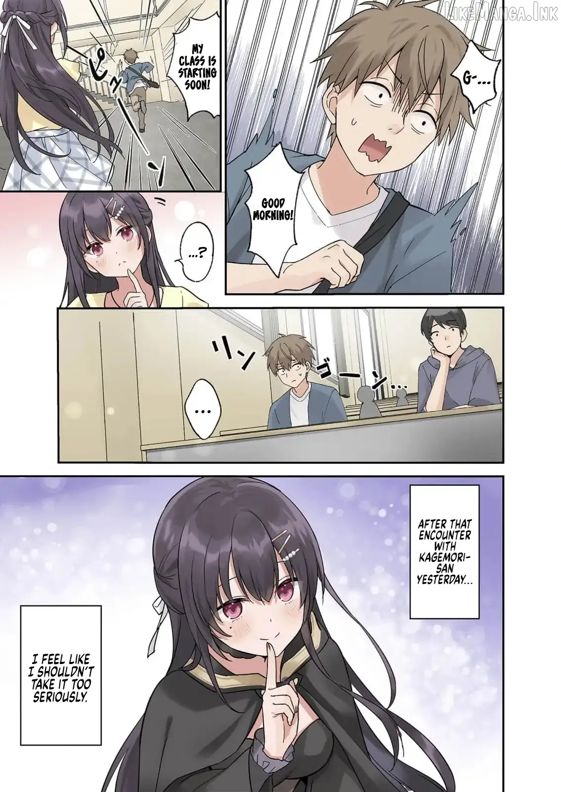 Lying Girlfriend Kagemori-san Chapter 2 page 10 - 