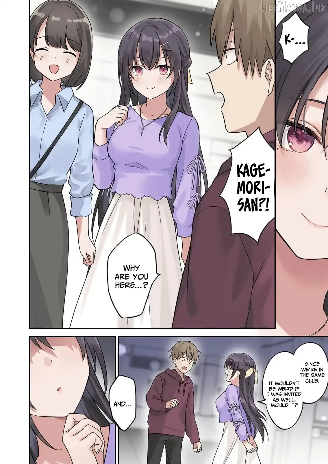 Lying Girlfriend Kagemori-san Chapter 3 page 5 - 