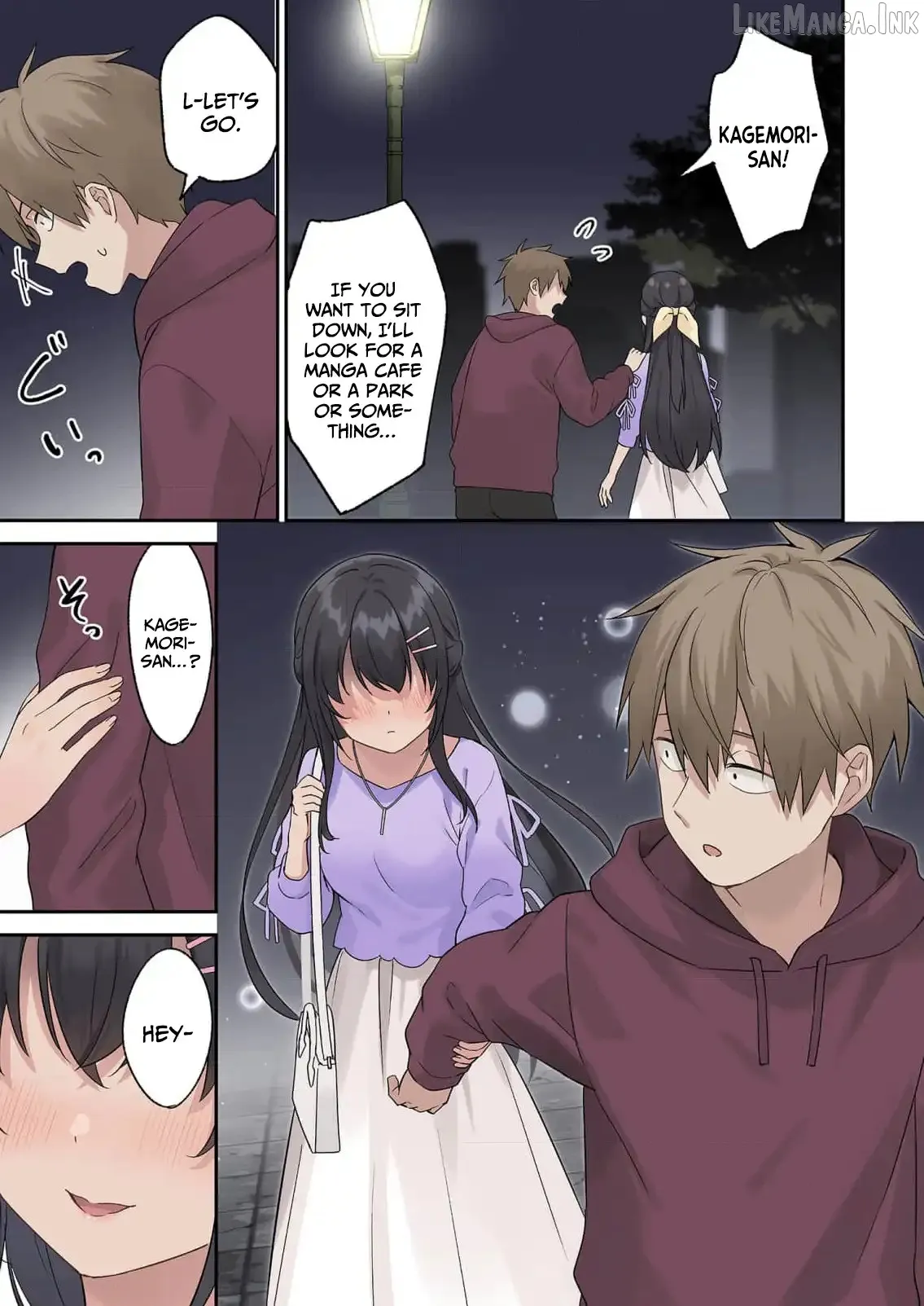 Lying Girlfriend Kagemori-san Chapter 4 page 8 - 