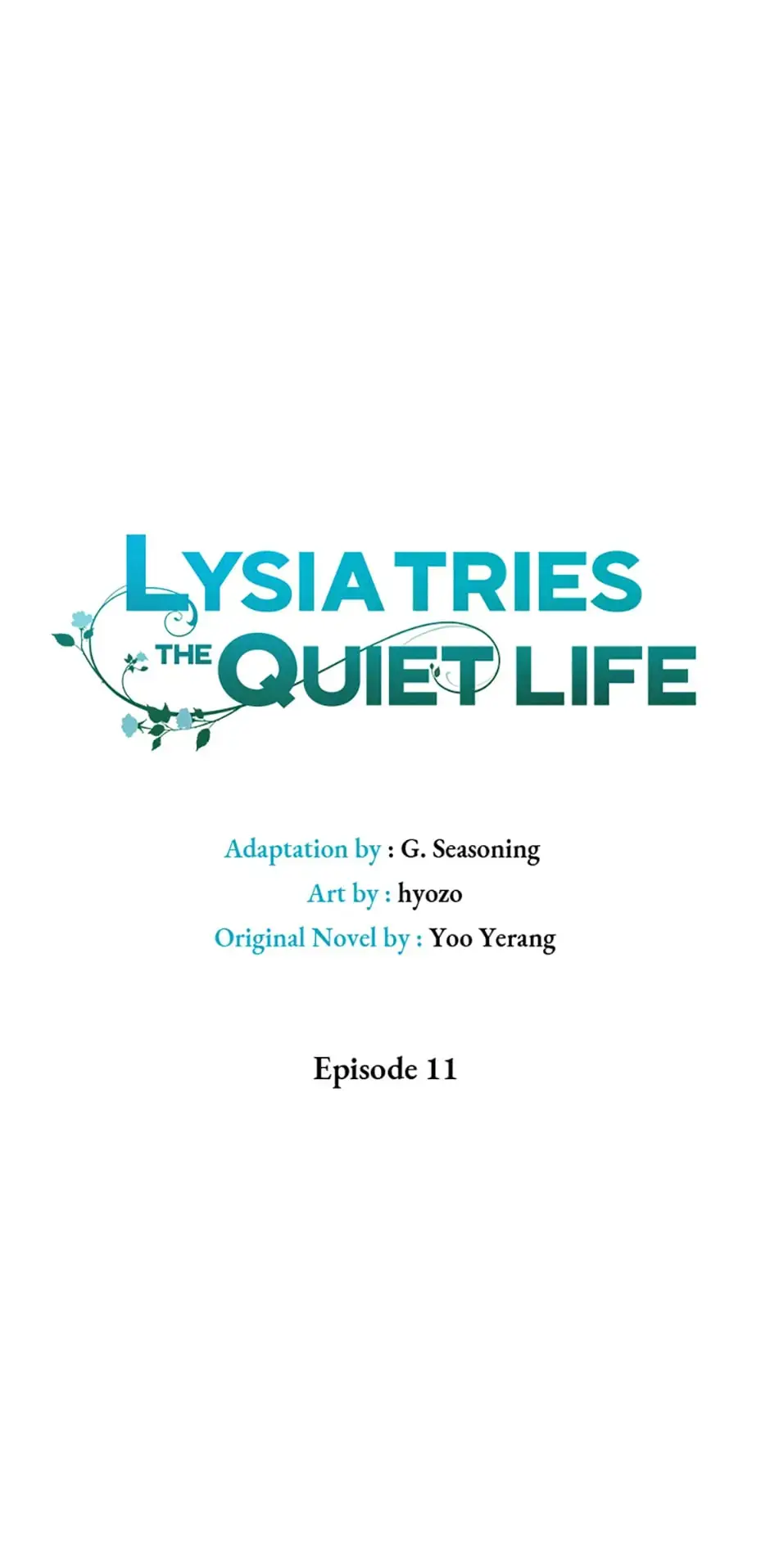 Lysia Tries The Quiet Life Chapter 11 page 8 - 