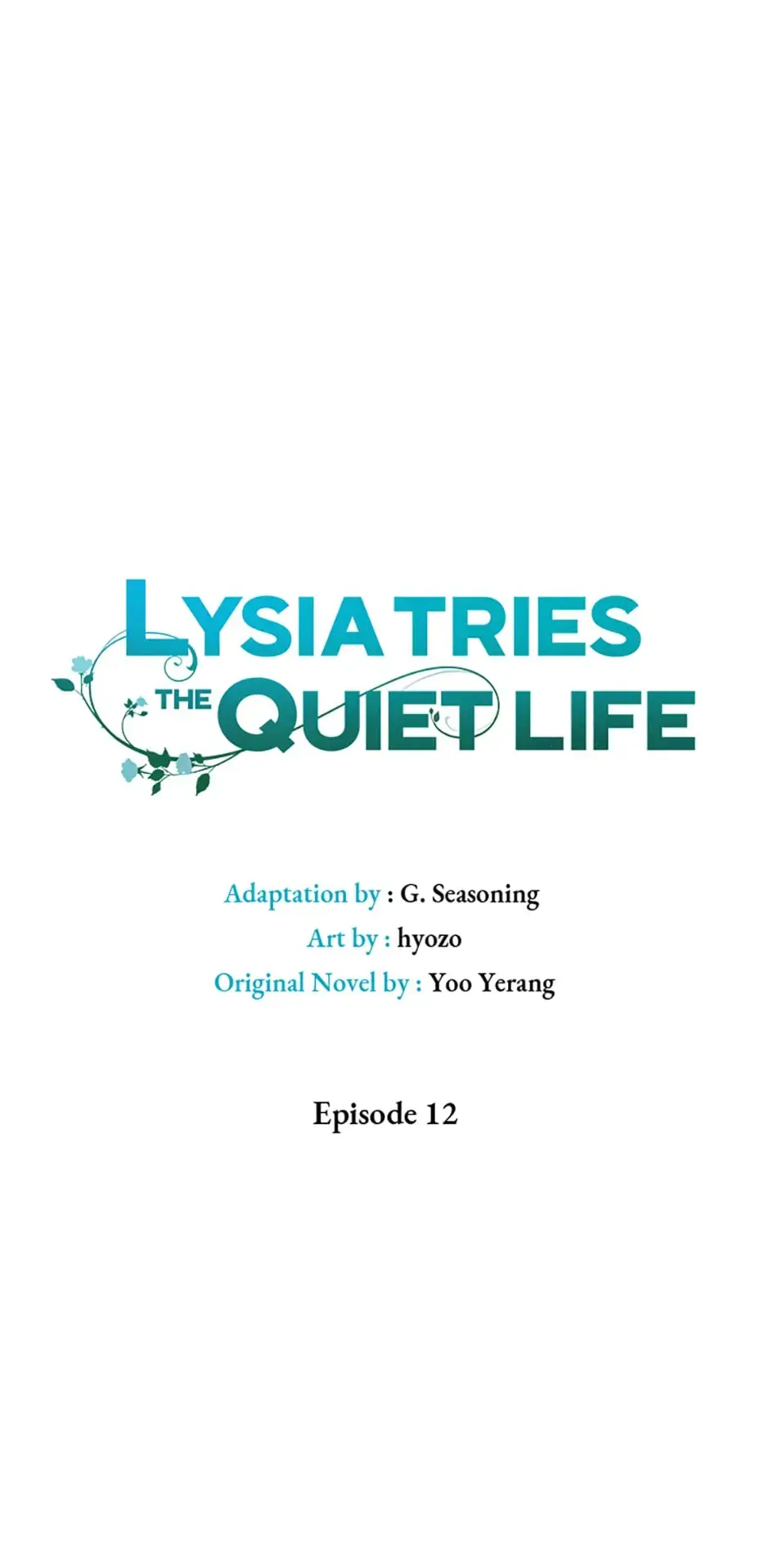 Lysia Tries The Quiet Life Chapter 12 page 7 - 