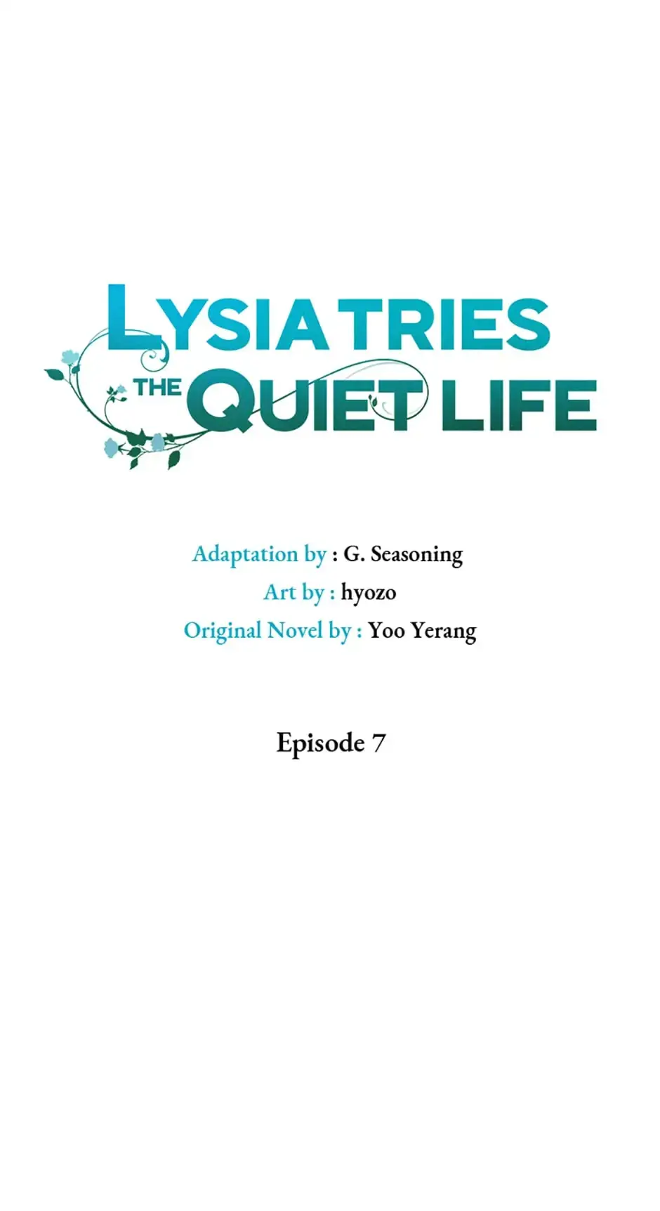Lysia Tries The Quiet Life Chapter 7 page 7 - 