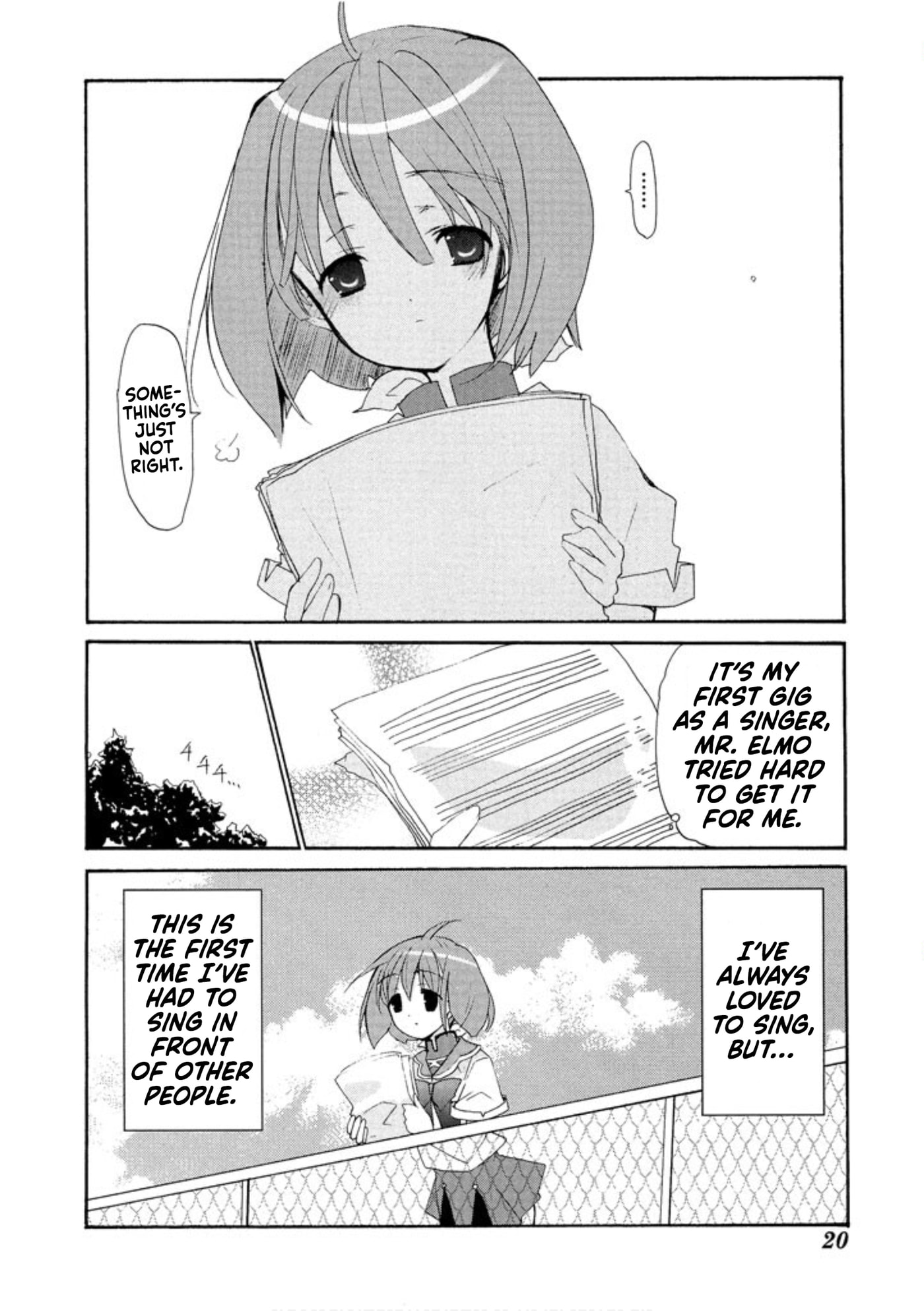 Macross Frontier: Dakishimete, Ginga no Hate made. Chapter 1 page 20 - 