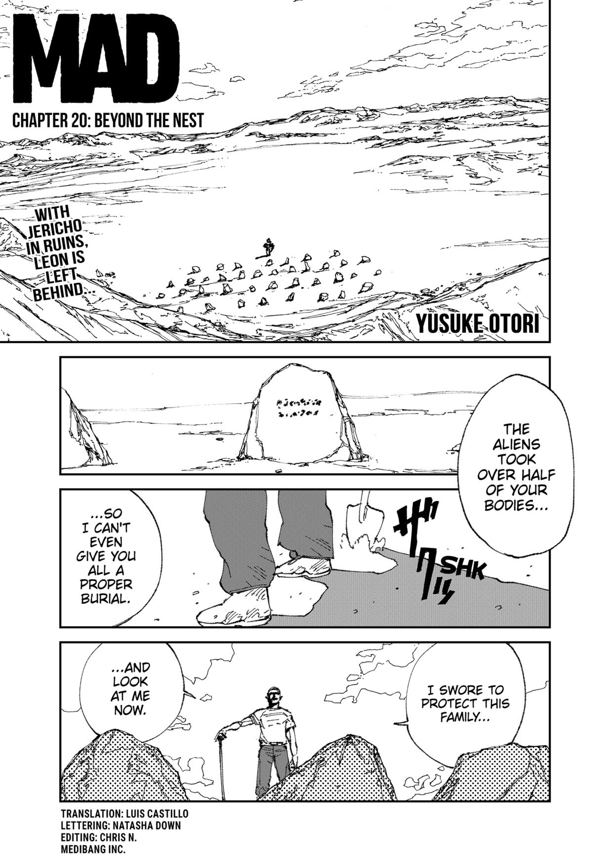 MAD (OTORI Yusuke) Chapter 20 page 1 - 