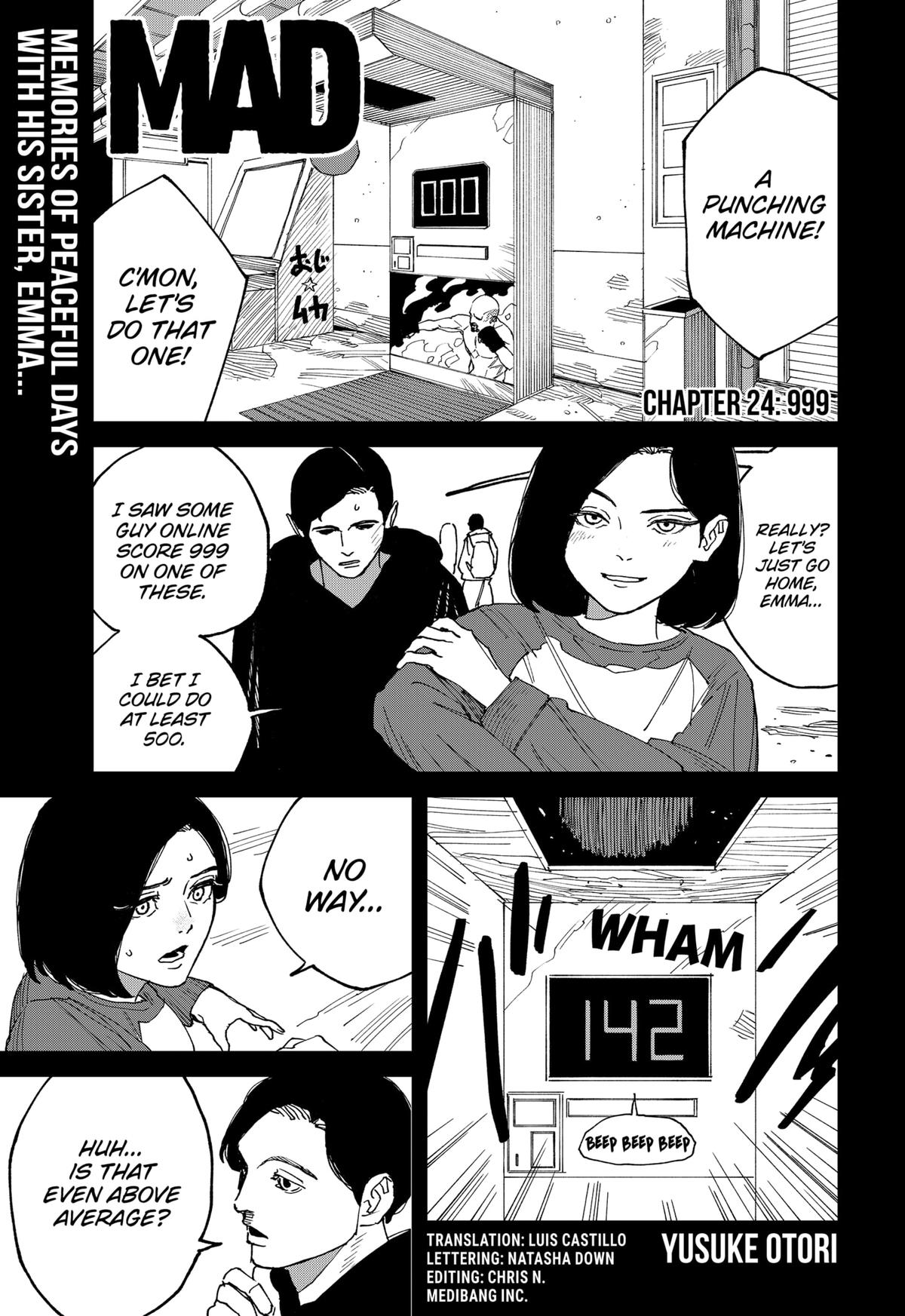 MAD (OTORI Yusuke) Chapter 24 page 1 - 