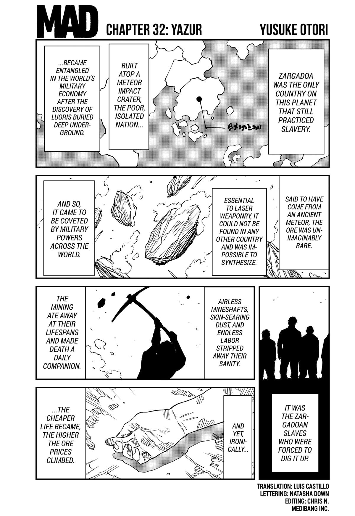 MAD (OTORI Yusuke) Chapter 32 page 1 - 