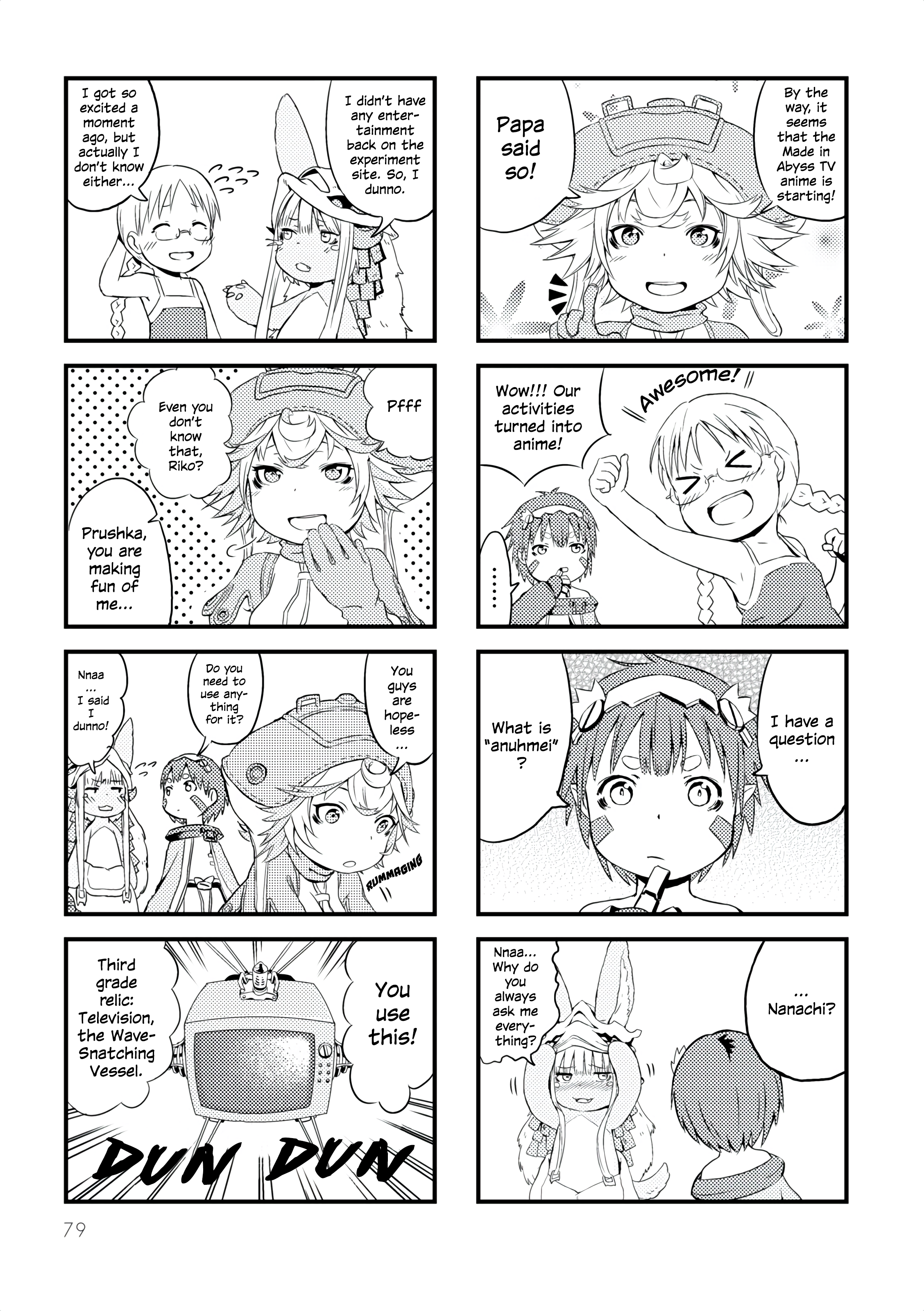 Made in Abyss Official Anthology Chapter 11 page 3 - 