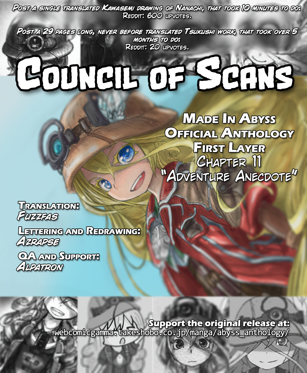 Made in Abyss Official Anthology Chapter 11 page 8 - 