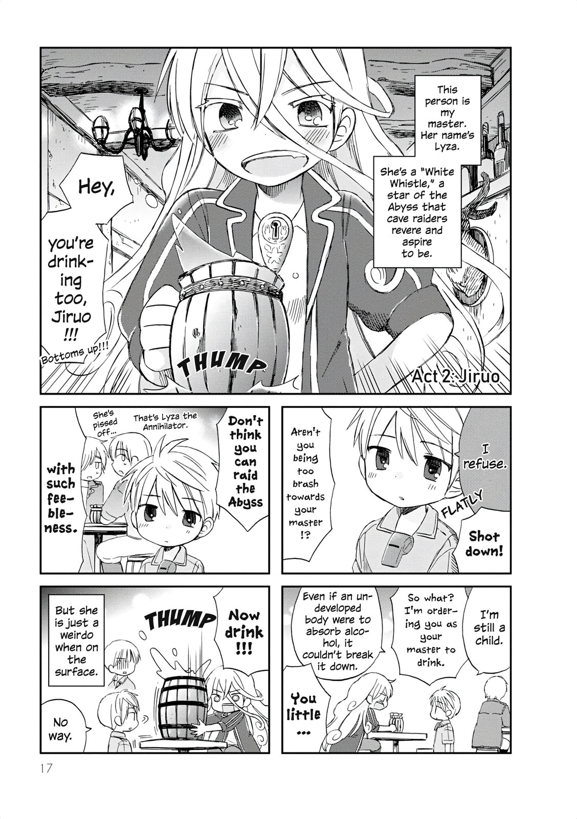 Made in Abyss Official Anthology Chapter 2 page 3 - 