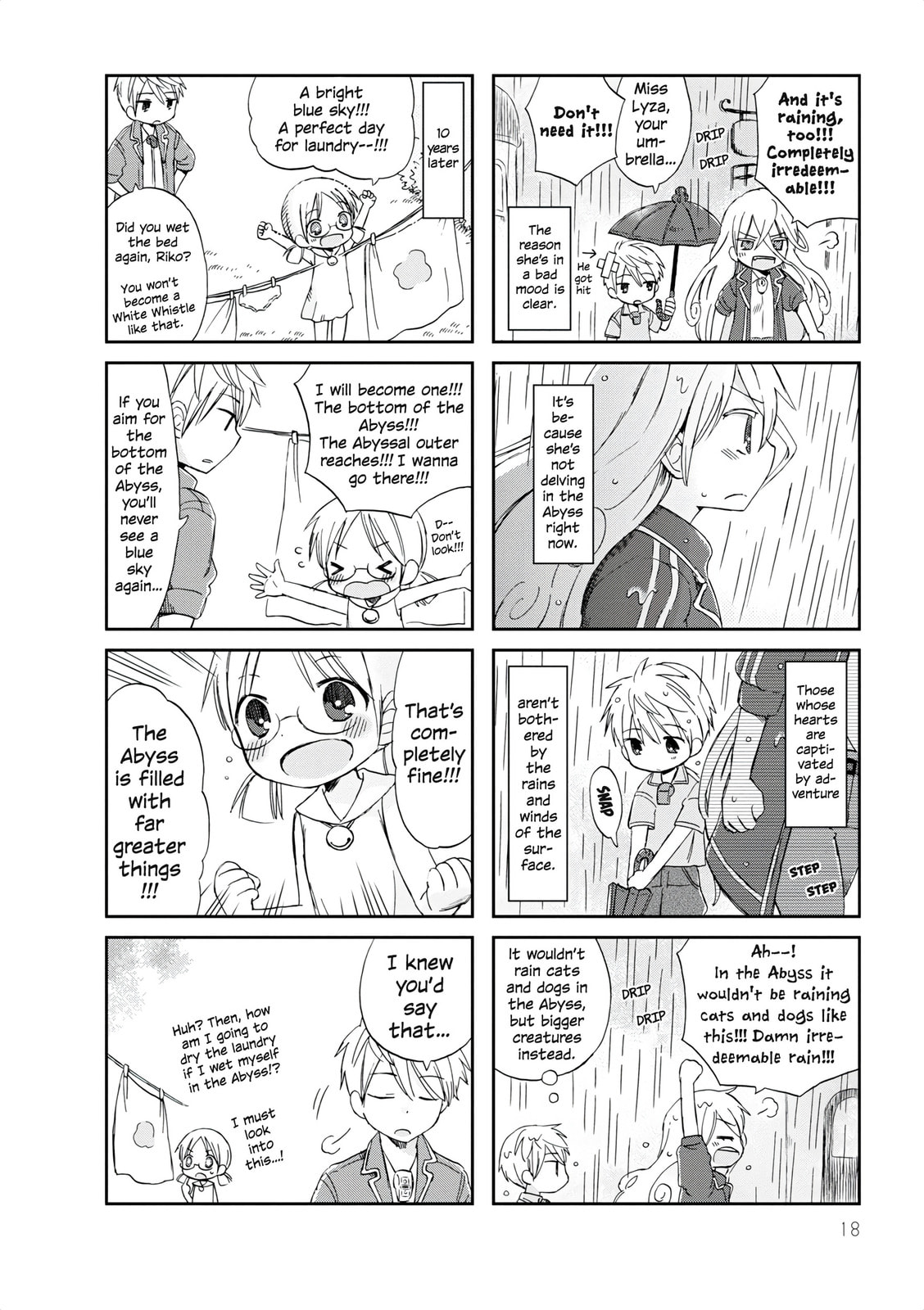 Made in Abyss Official Anthology Chapter 2 page 4 - 