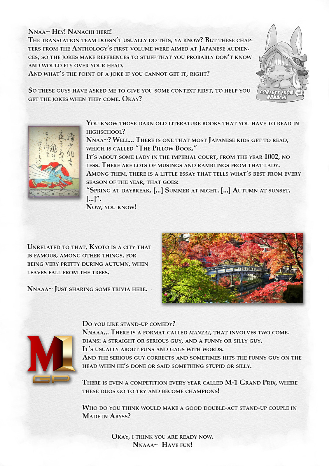 Made in Abyss Official Anthology Chapter 3 page 1 - 